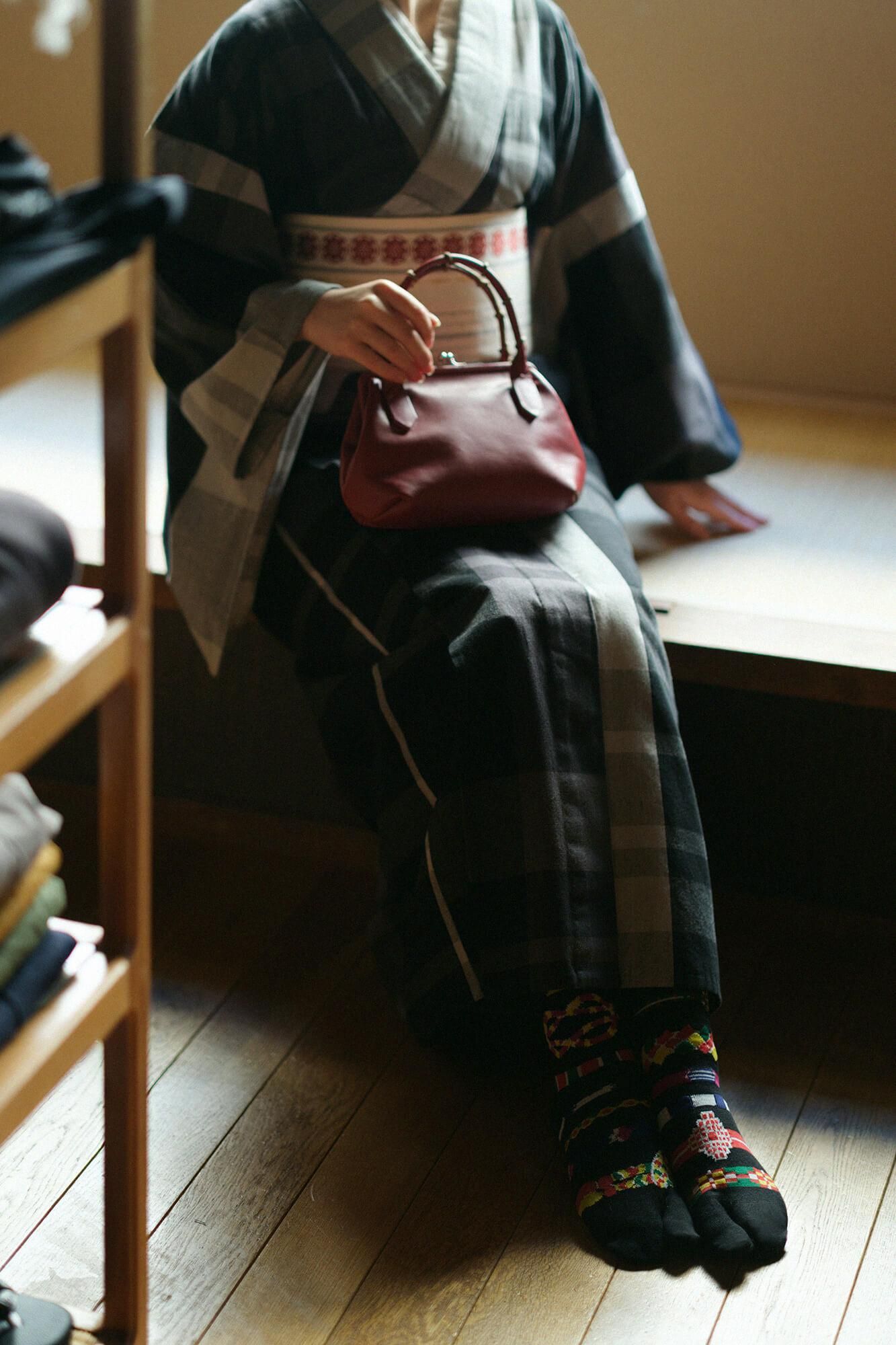 Tabi Socks (Mid-calf)／Braided Strings【Men・Women】