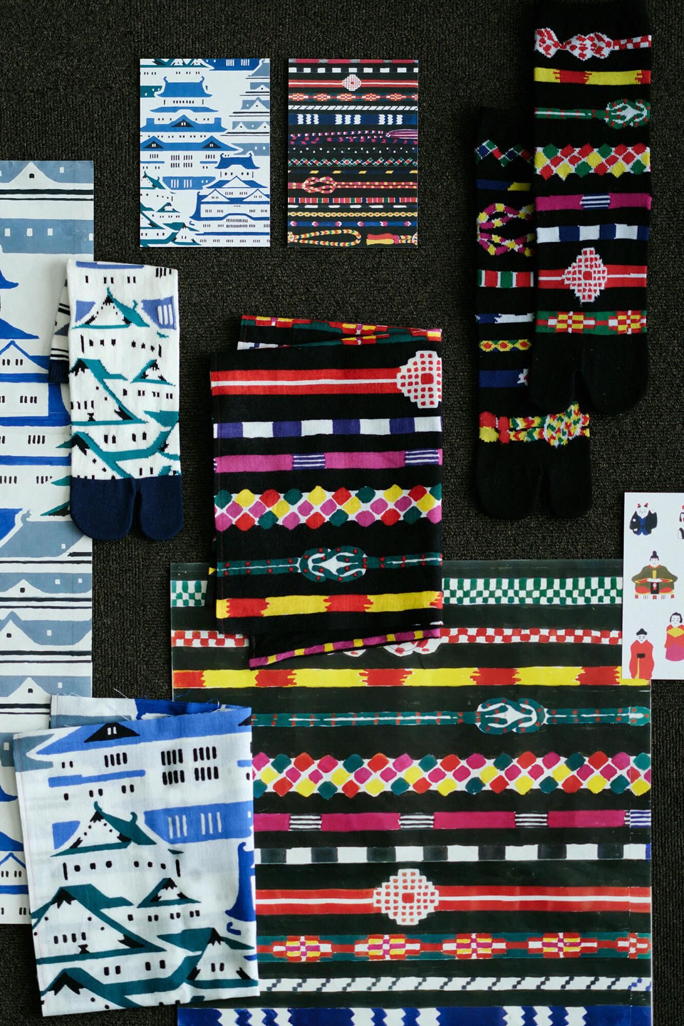 Tabi Socks (Mid-calf)／Braided Strings【Men・Women】