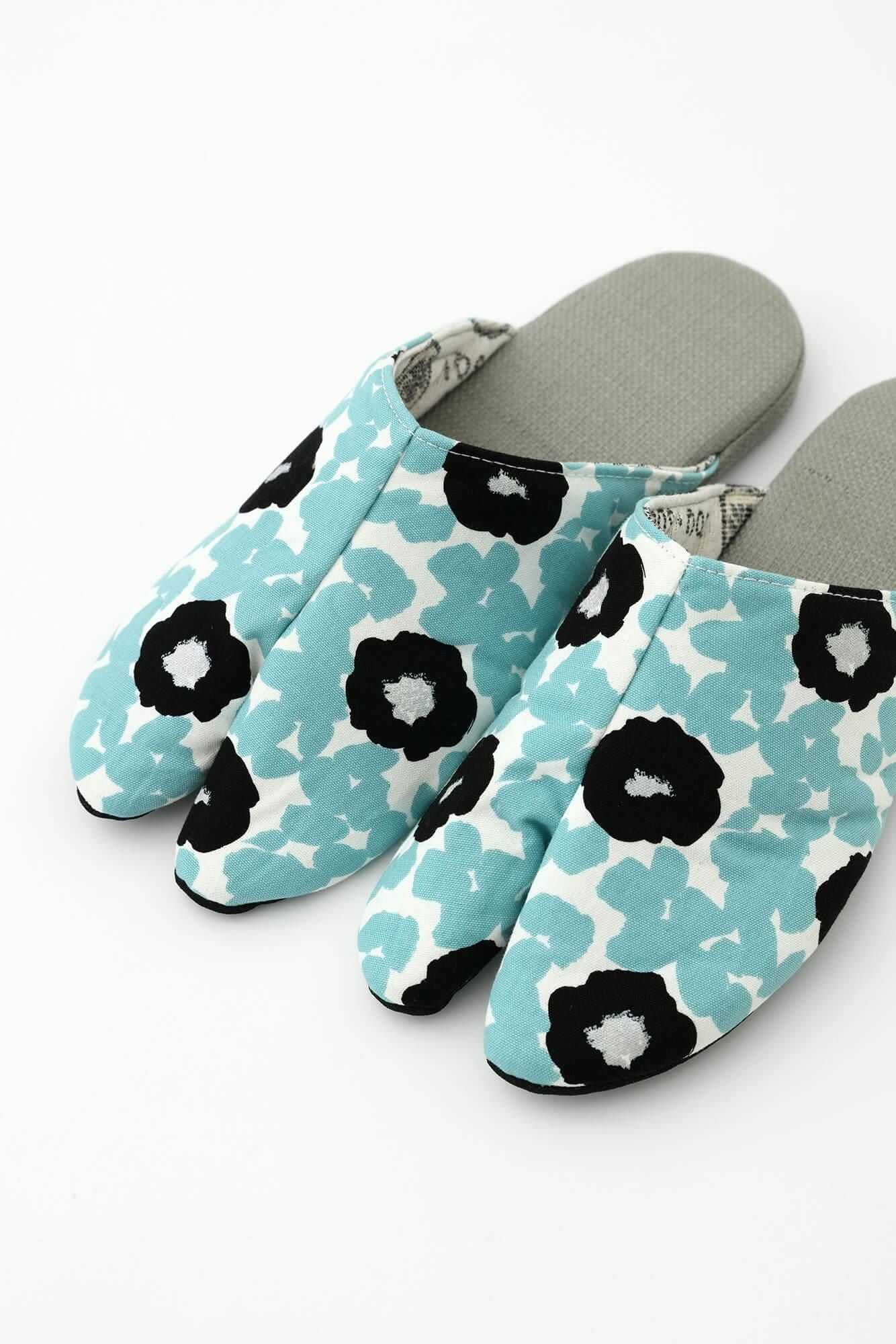 窄版室內分趾拖鞋／優