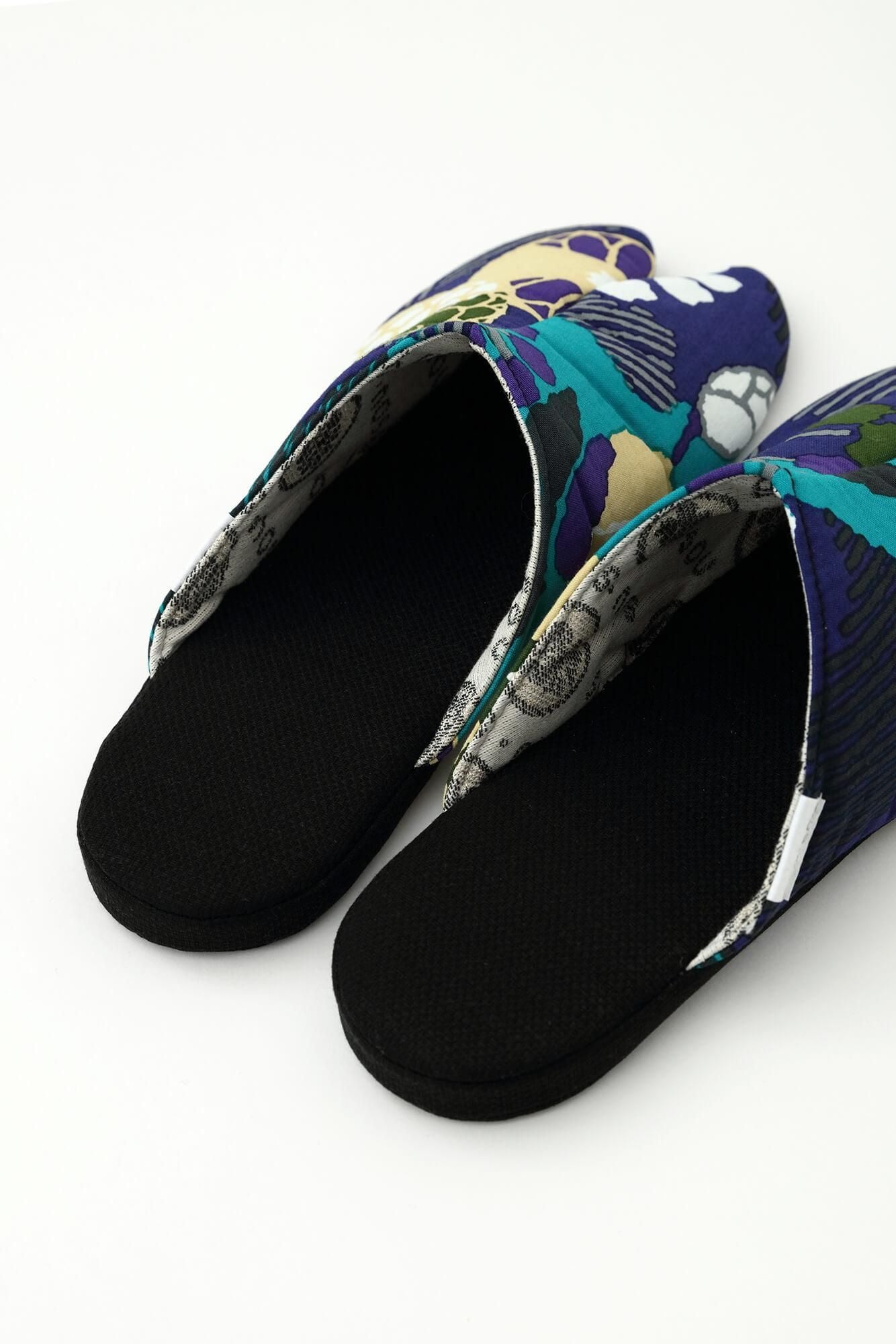 窄版室內分趾拖鞋／風雅