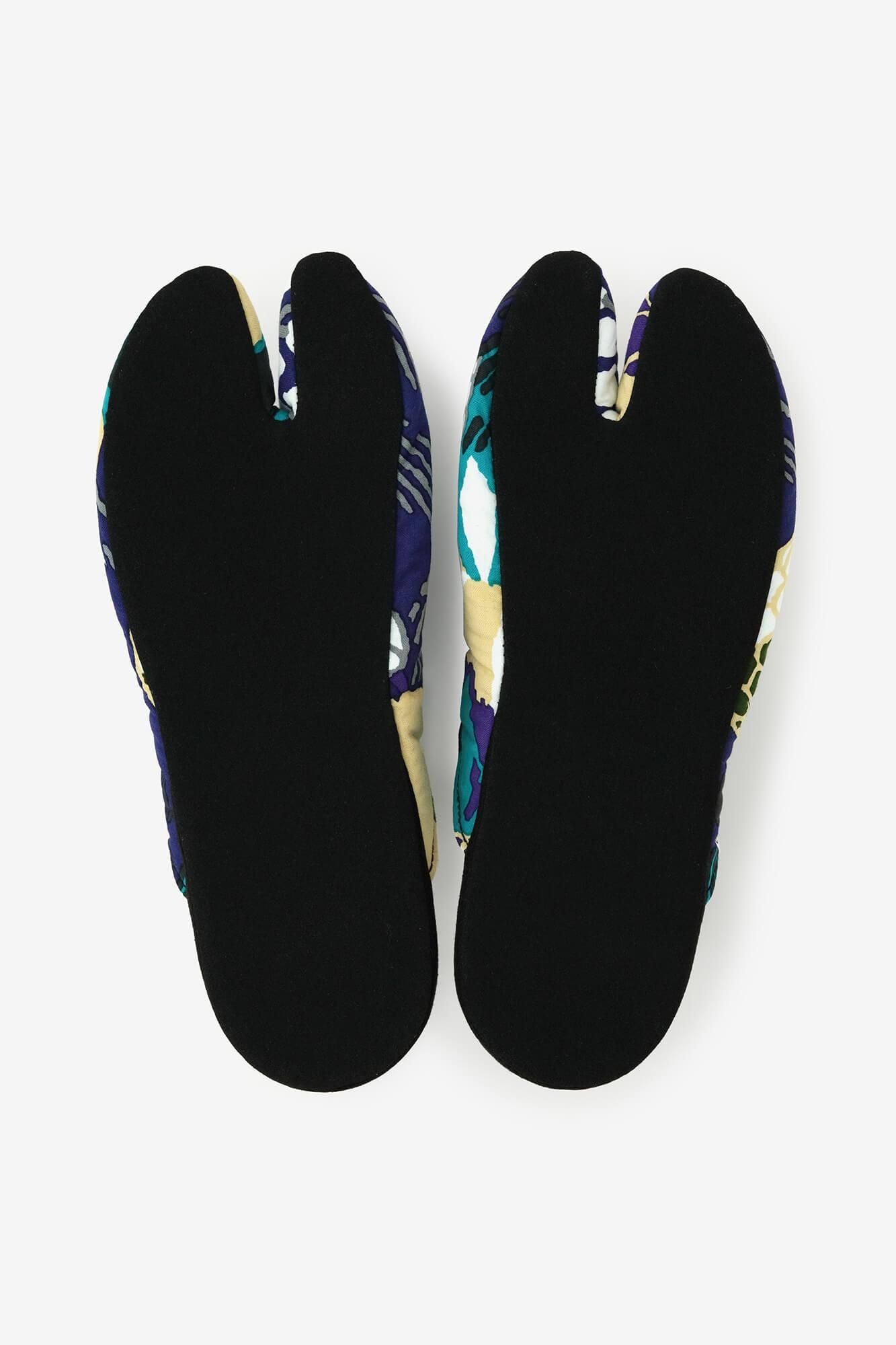 窄版室內分趾拖鞋／風雅