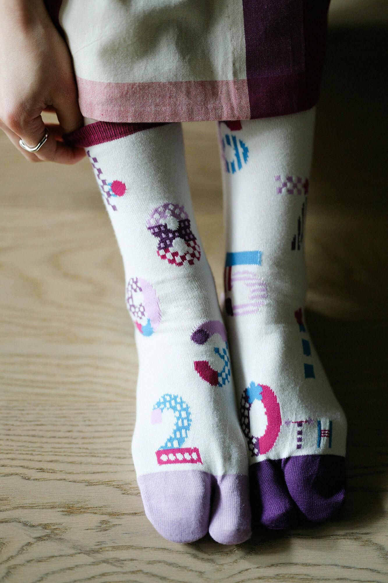 SOU・SOU 20周年 Tabi Socks (Mid-calf)／SO-SU-U in Special Day【Men・Women】