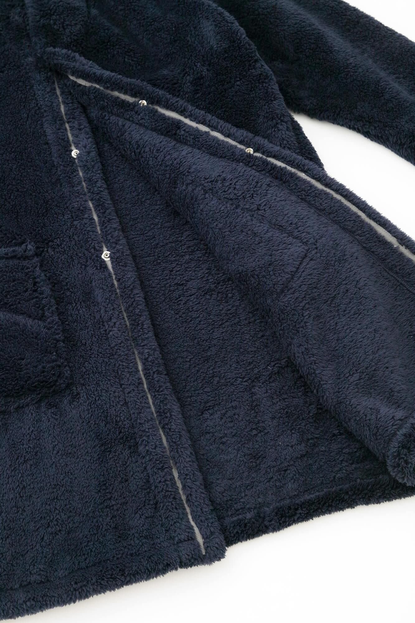 【net limited】Boa Robe / Dark Blue