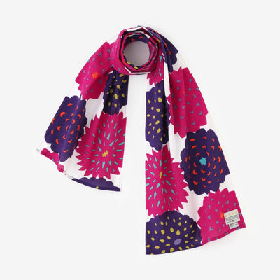 伊勢木棉 圍巾／天竺牡丹2