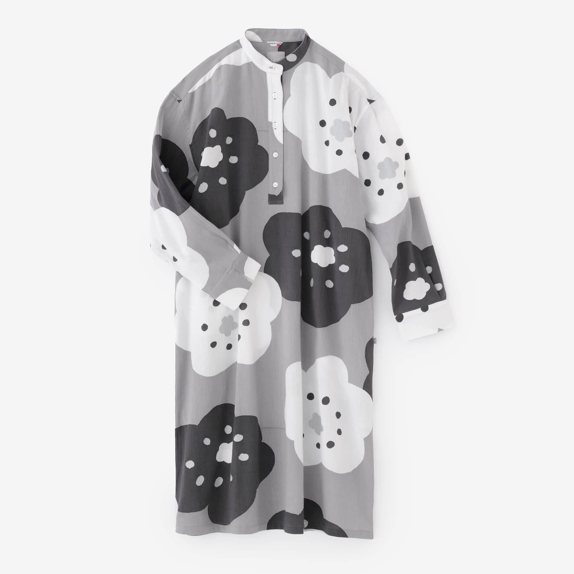 Chizimi Cotton 20/20 HN Gran Shirt Dress / Smile