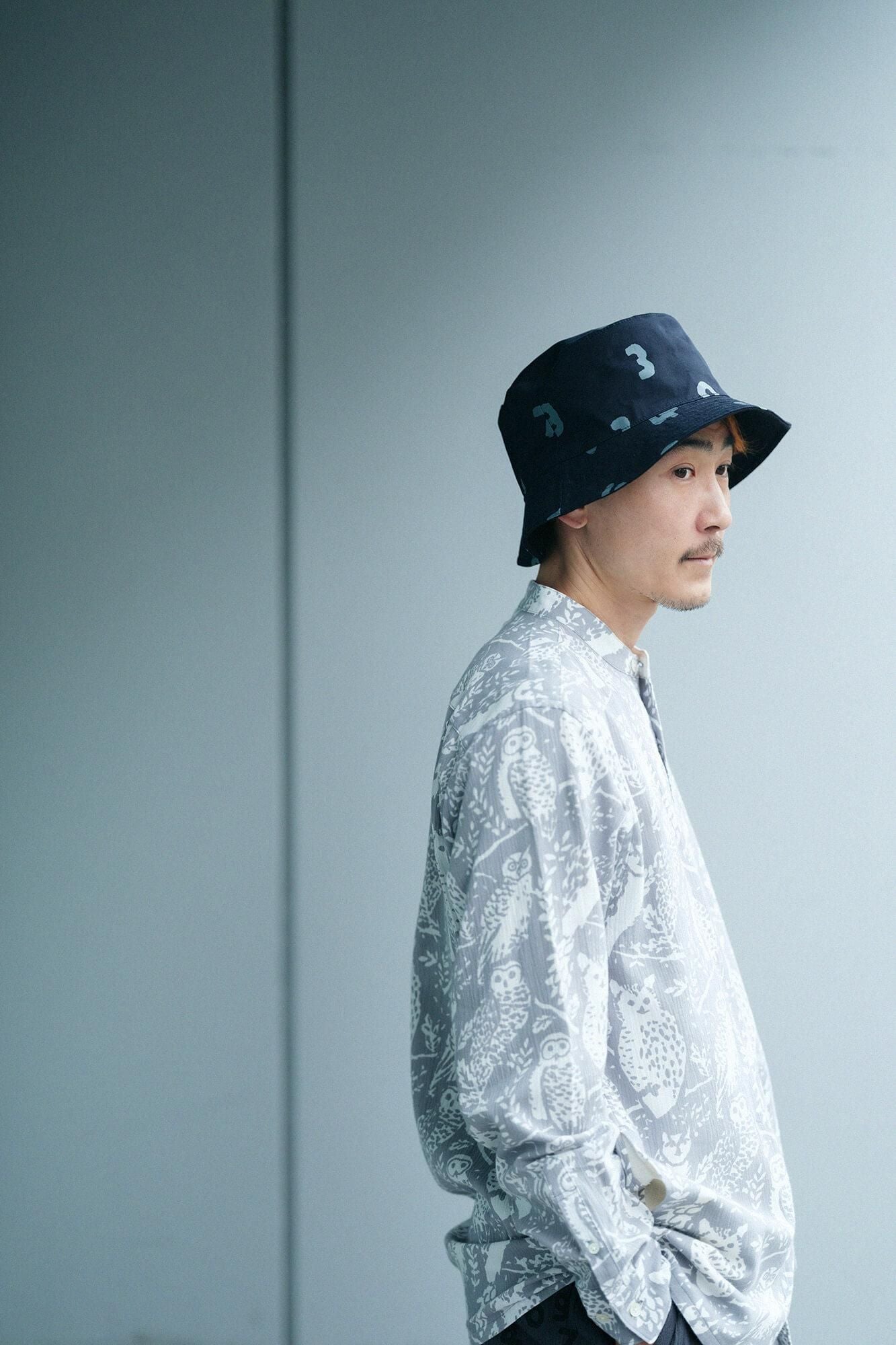 Chizimi Cotton 20/20 Long-sleeved Shirt SP／Life in the Forest