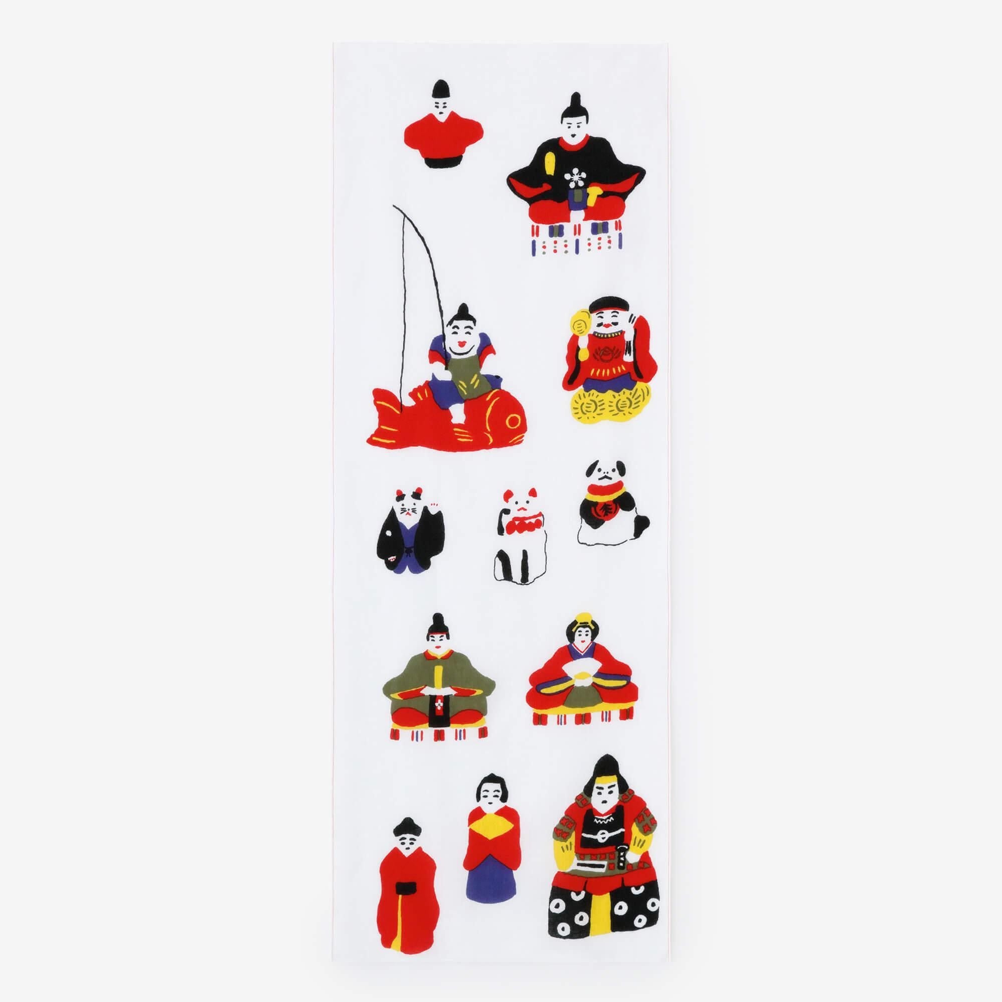 Isemomen Cotton Textile Handkerchief / Clay Doll