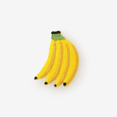 刺繍飾り（ししゅうかざり）／バナナ