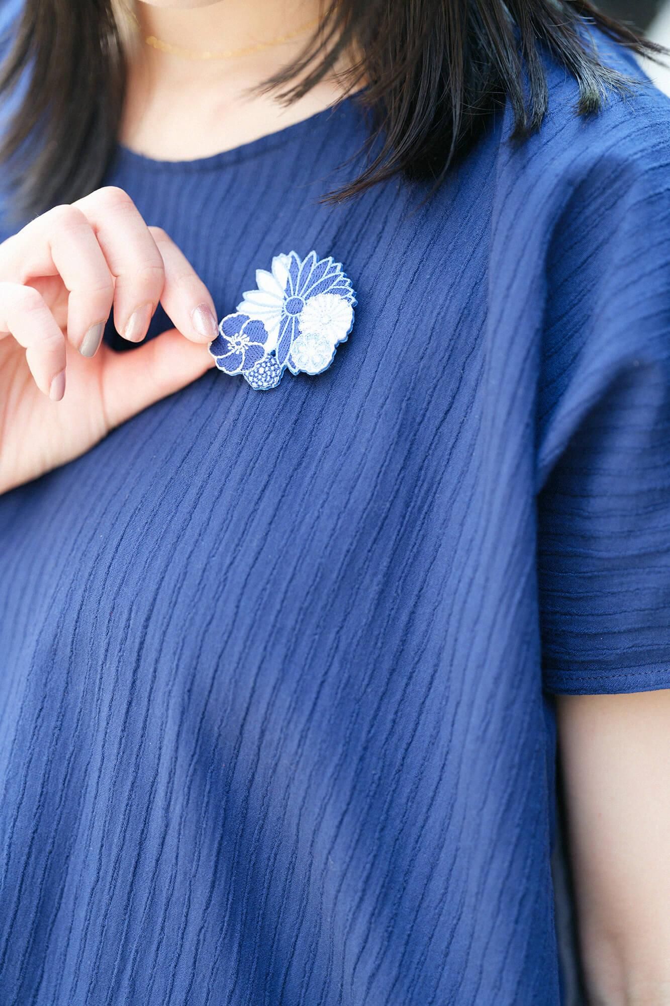 자수 브로치(Shukazari)/킨란돈스 료