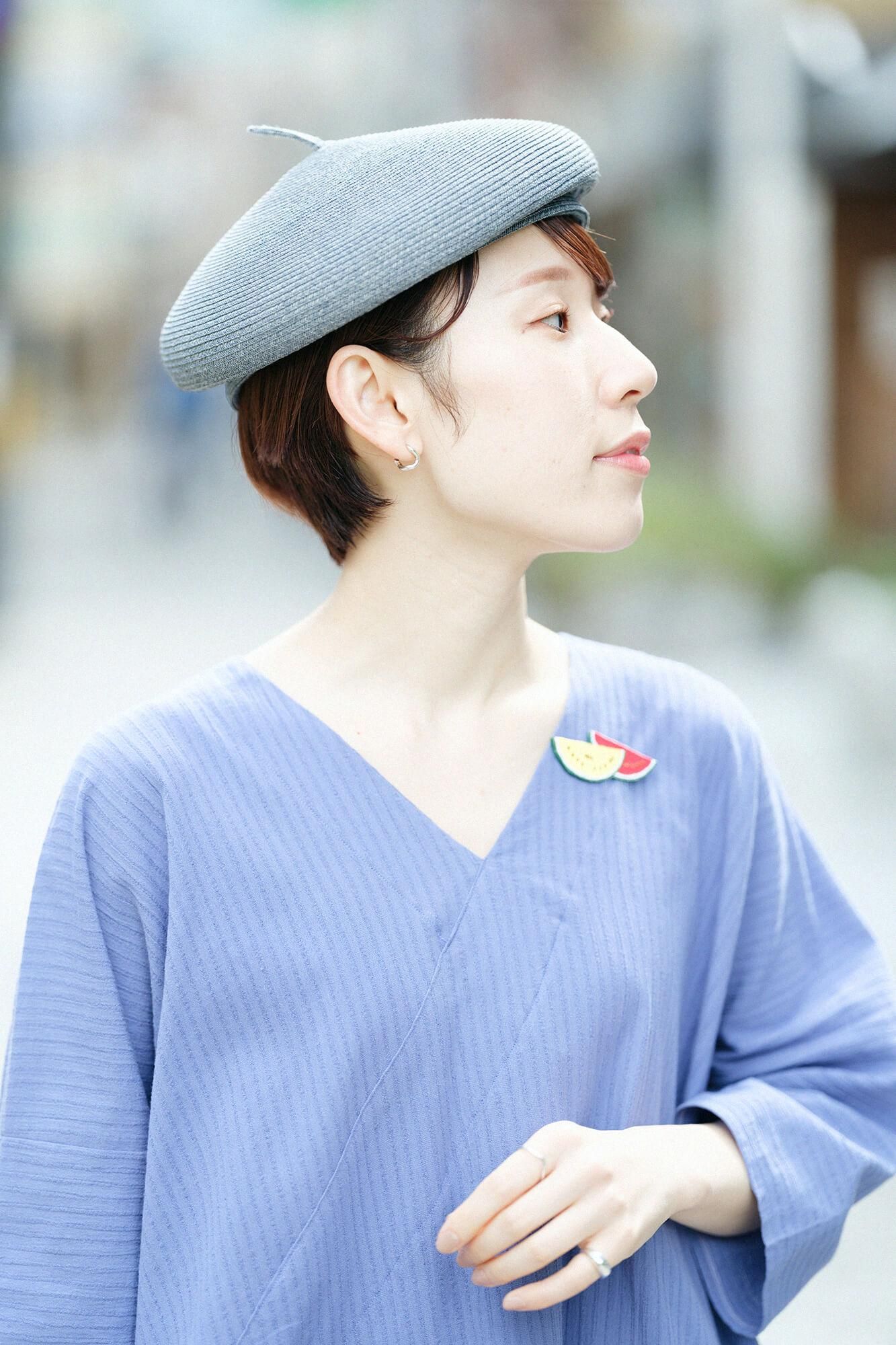 刺繍飾り（ししゅうかざり）／西瓜（すいか）