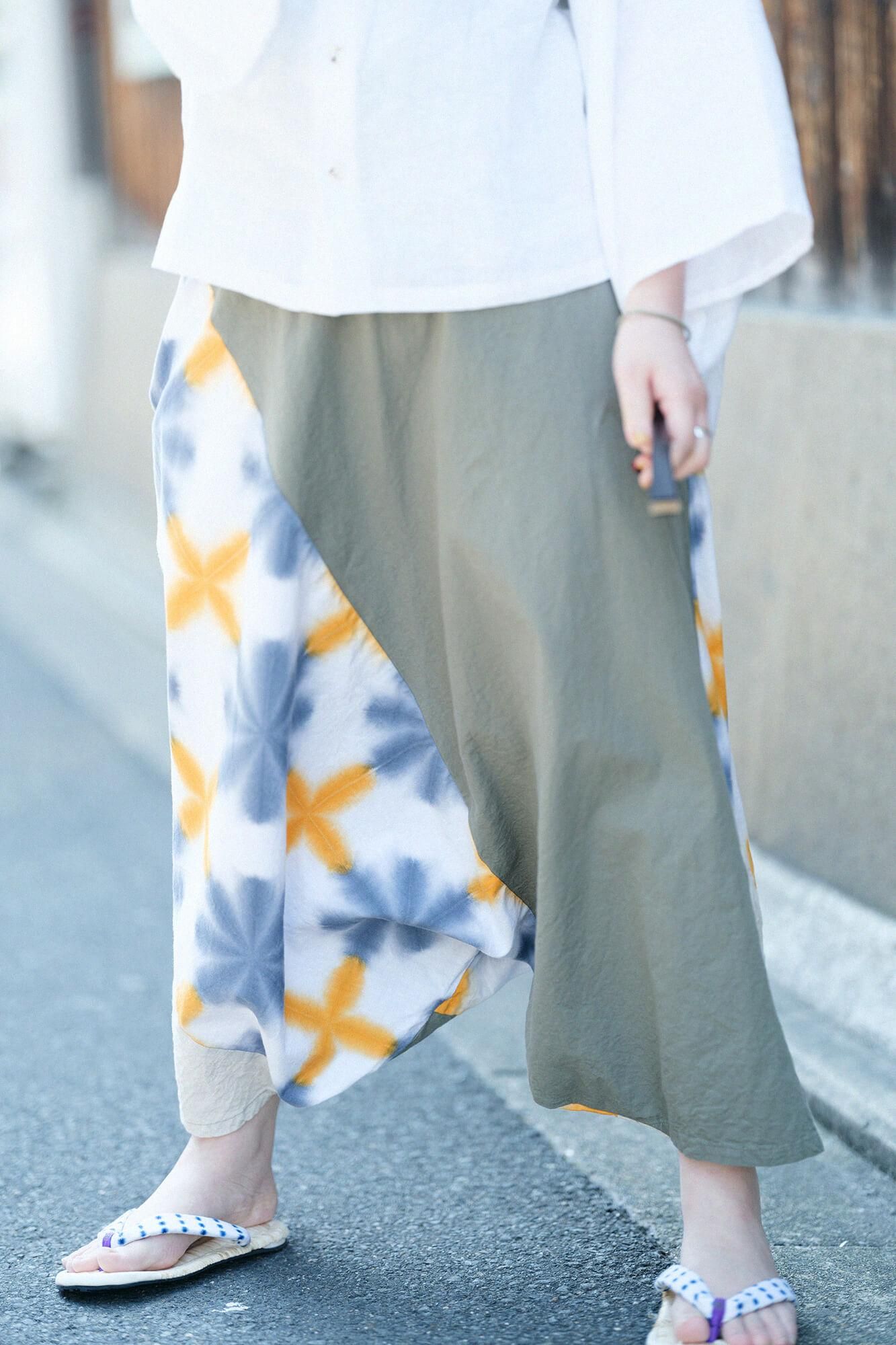 Tabata Shibori Ise Baumwolle 20/20 Leinenmischung Fuji/Sekka Yotsukado