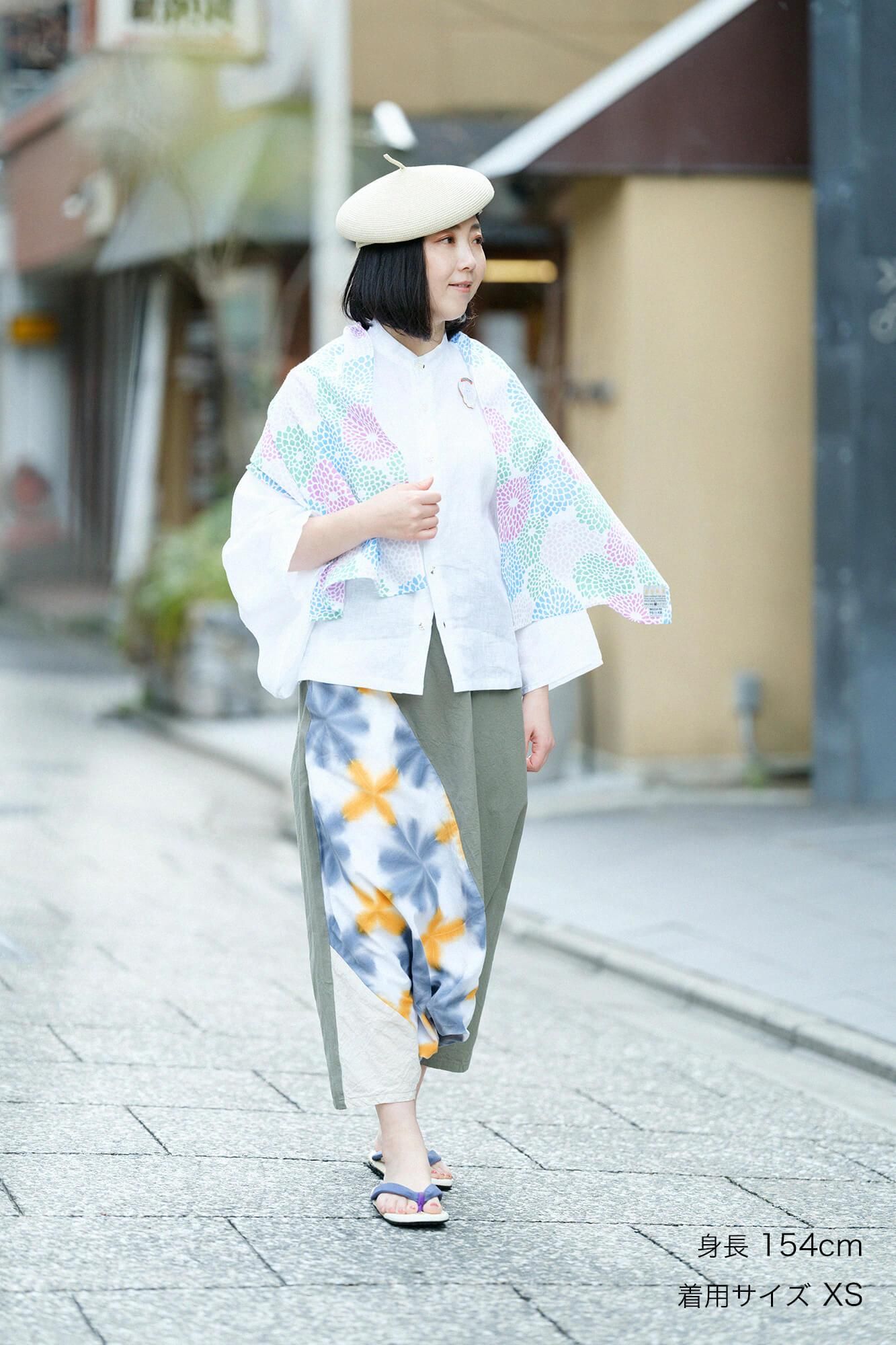 Tabata Shibori Ise Baumwolle 20/20 Leinenmischung Fuji/Sekka Yotsukado