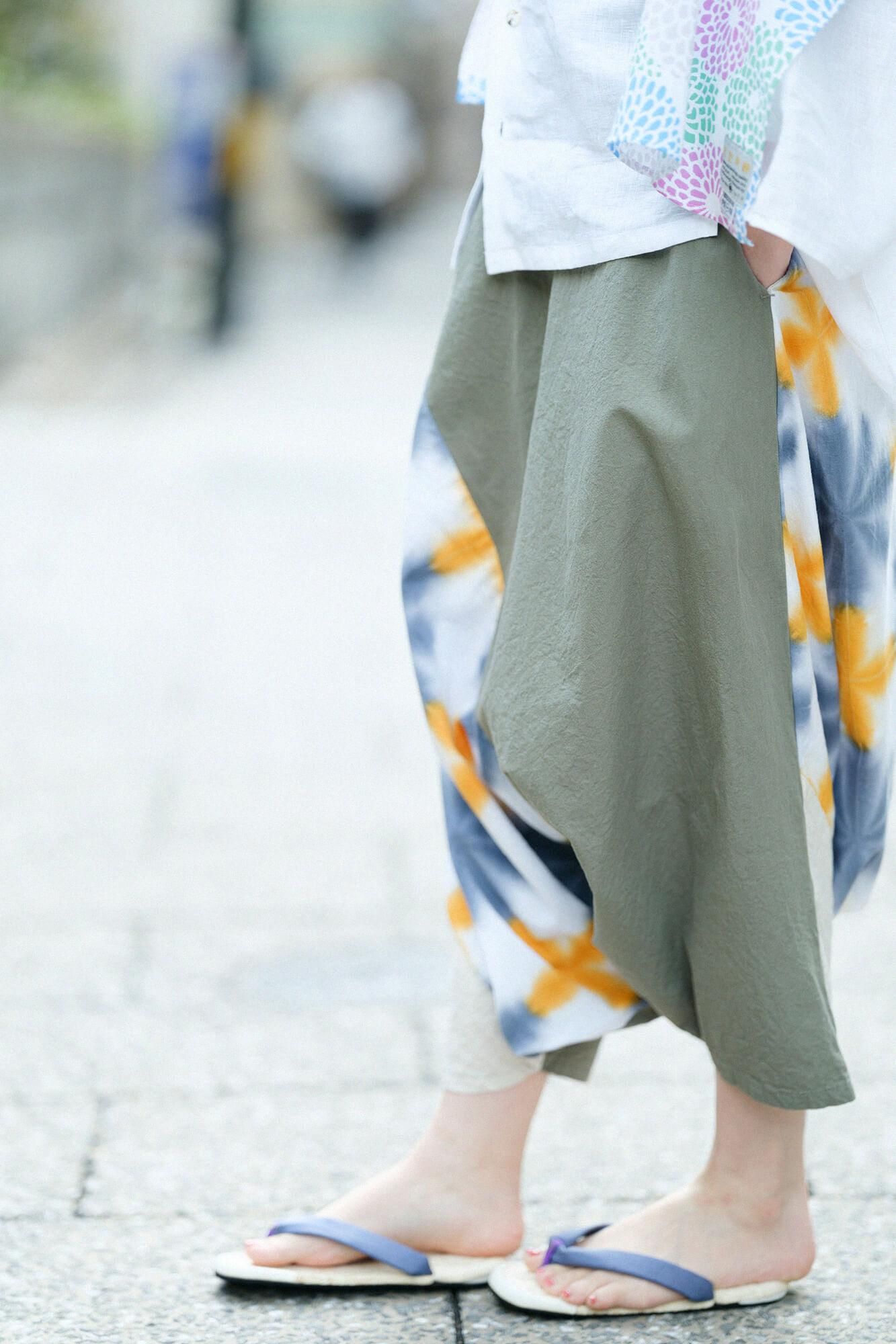 Tabata Shibori Ise Baumwolle 20/20 Leinenmischung Fuji/Sekka Yotsukado