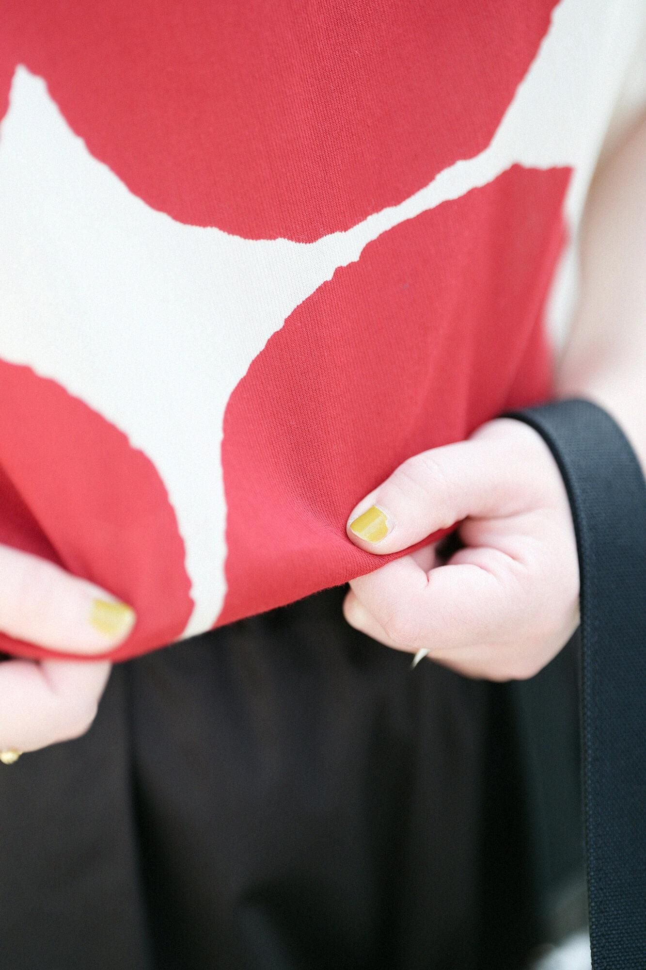 高島縮棉 40/40 短袖上衣/彈珠和留白