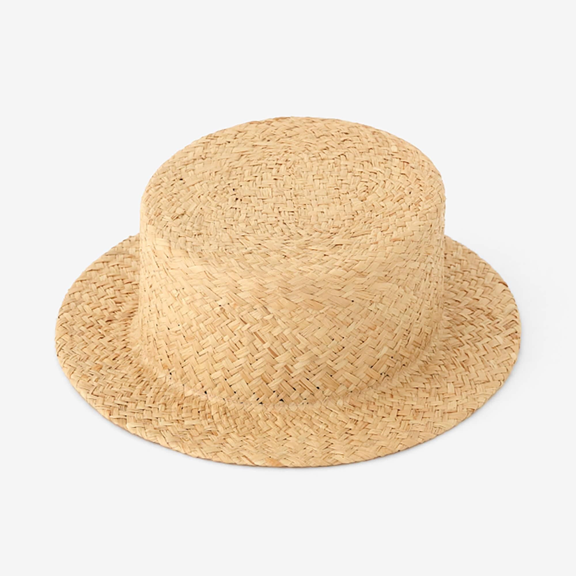 RAFFIA_AJIRO 니트 (AJIRO AMI) KANKAN 모자/브랜드 색상 (Shiroiro)