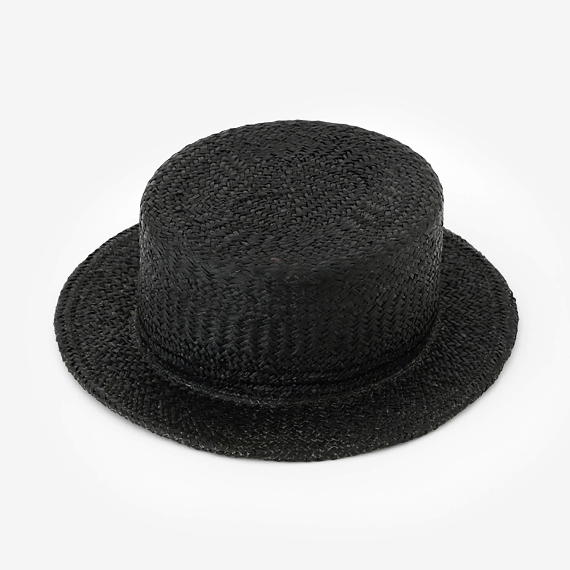 RAFFIA_AJIRO 니트 (AJIRO AMI) KANKAN HAT/검은색