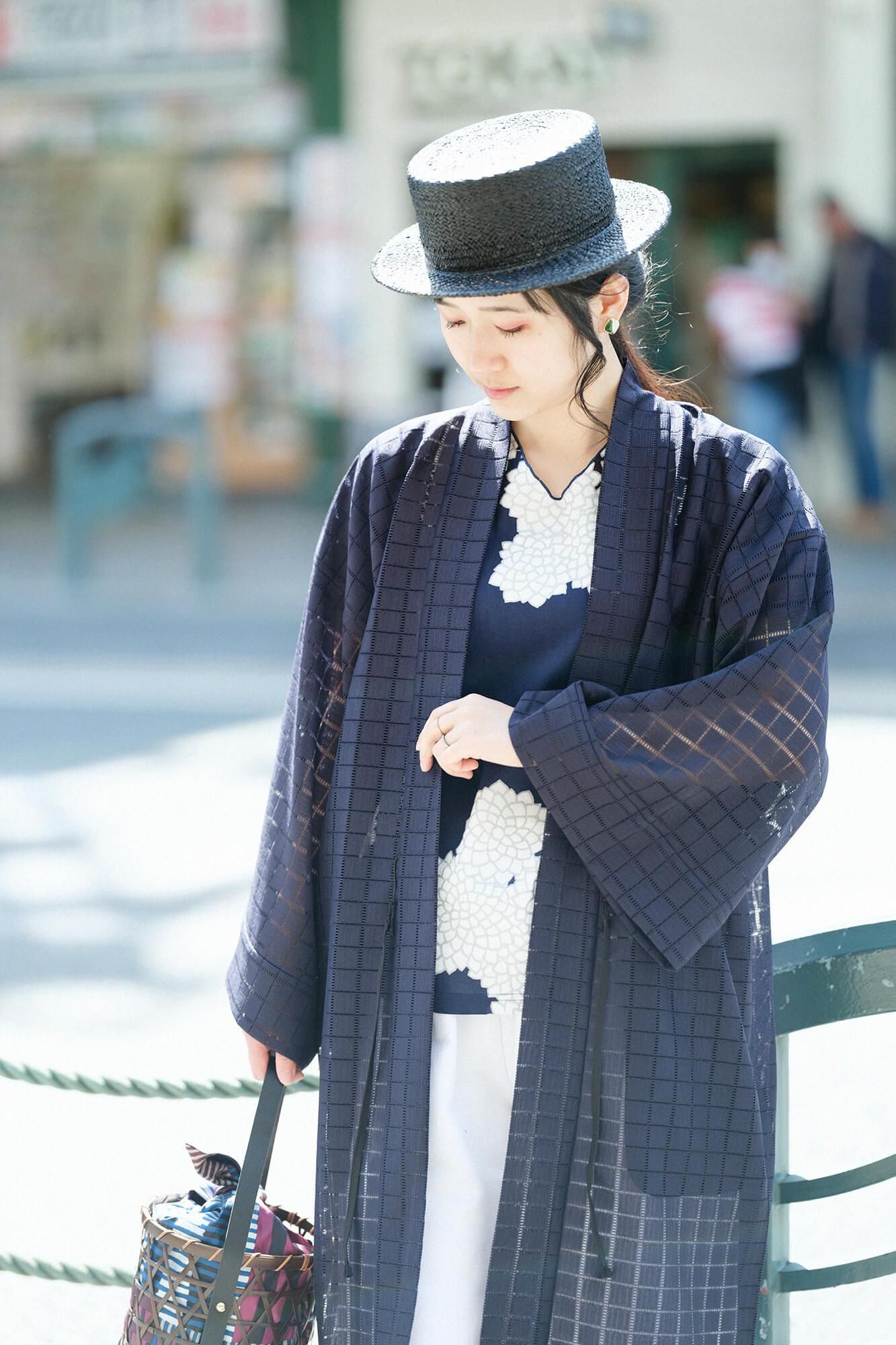 RAFFIA_AJIRO 니트 (AJIRO AMI) KANKAN HAT/검은색