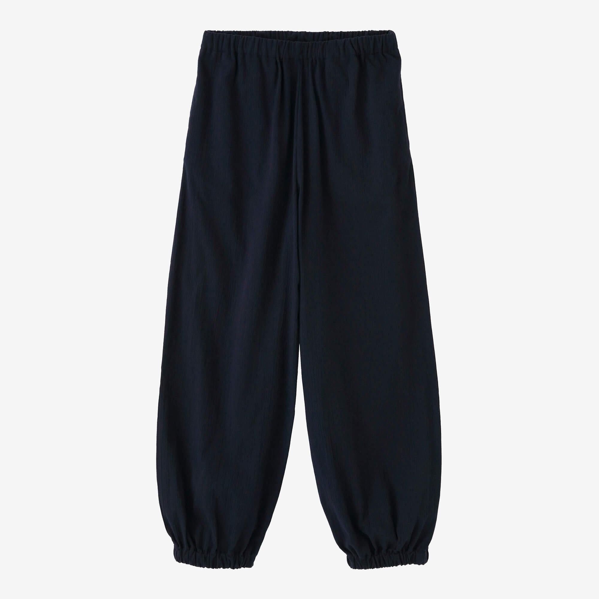 Chizimi Cotton 20/20 Samue Bottom／Dark Blue