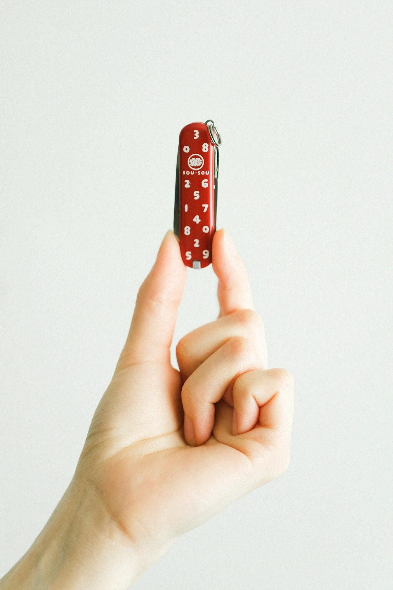 たしなみ SOU・SOU×VICTORINOX／SO-SU-U紅色