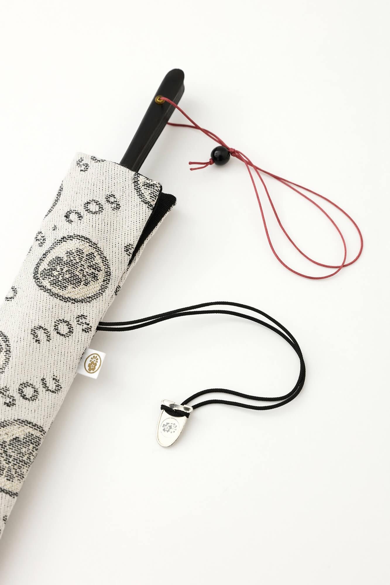 SOU・SOU×Hakuchikudo Folding Fan / SO-SU-U Black