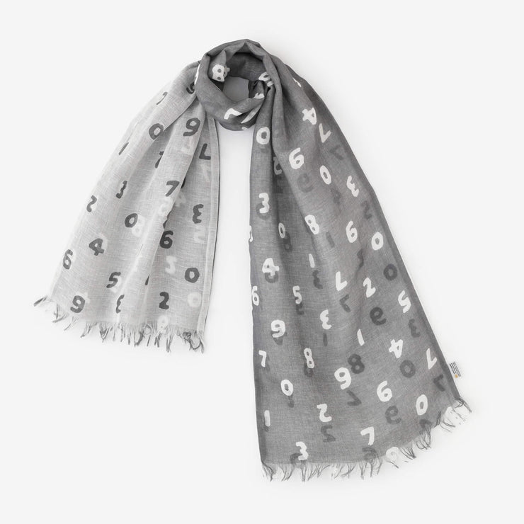 Cotton-linen Blend Ring-shaped Scarf／SO-SU-U