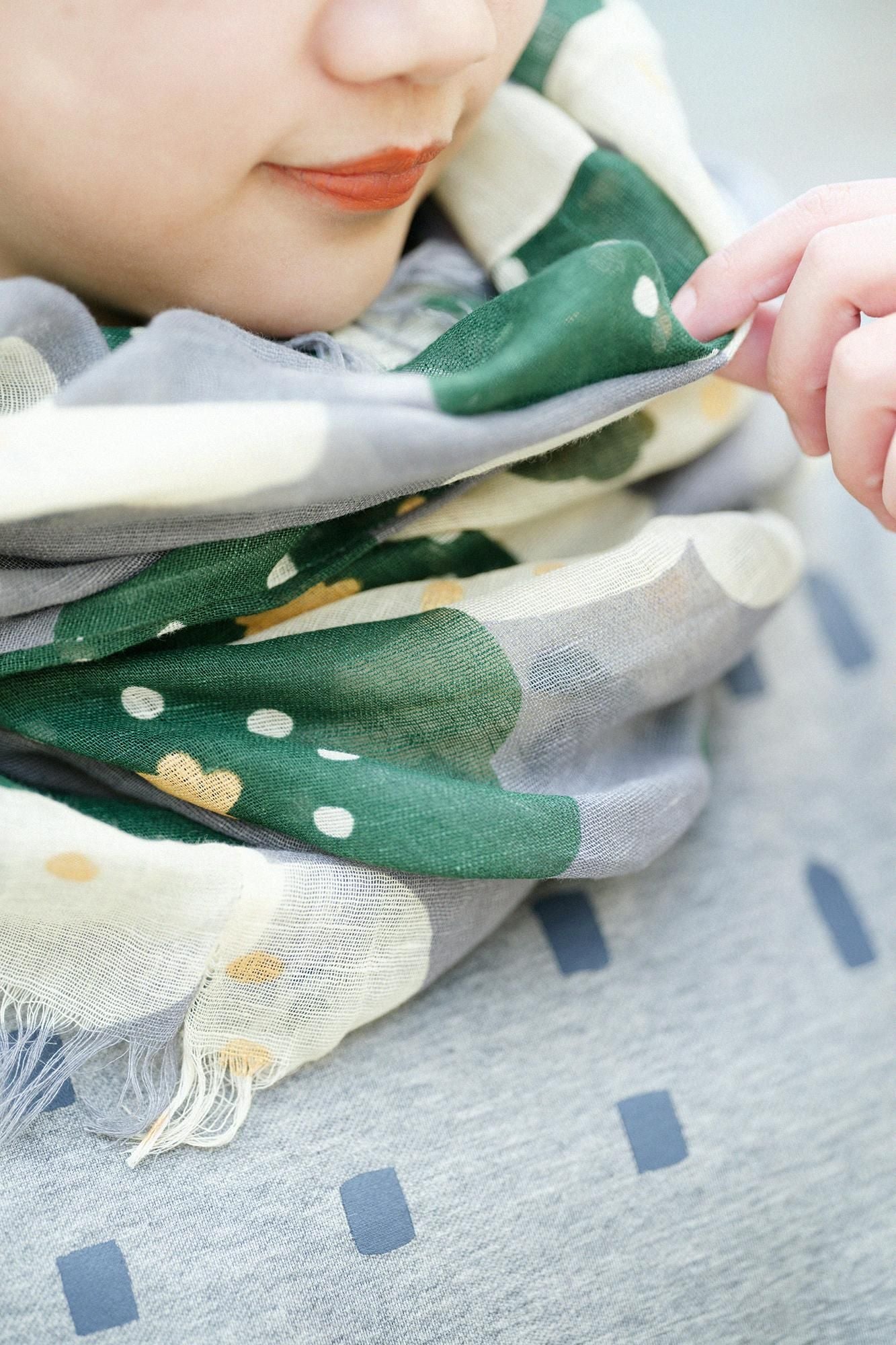 棉布亚麻，Linseki/微笑