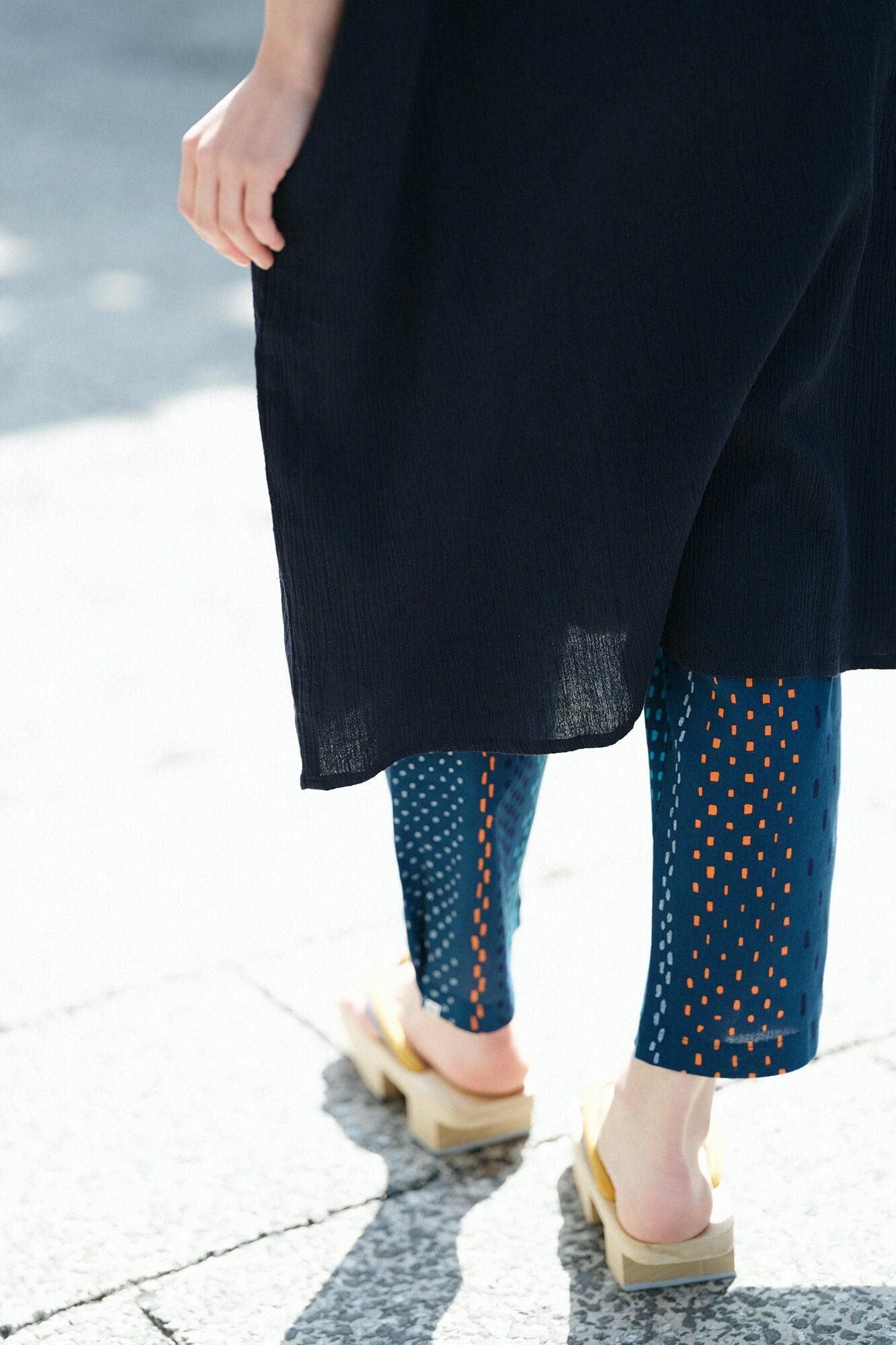 [Expédition prévue vers le 21 avril] Takashima Chijimi 40/40 Enyuu wear/Hail stripes (Ararejima)