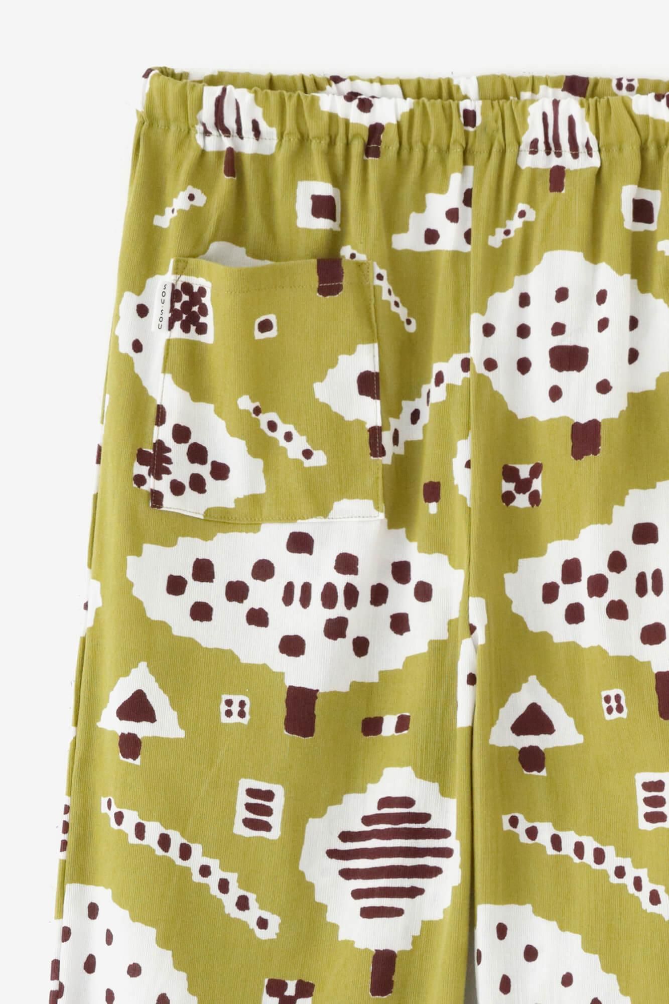 Chizimi Cotton 40/40 Skinny Pants / Park