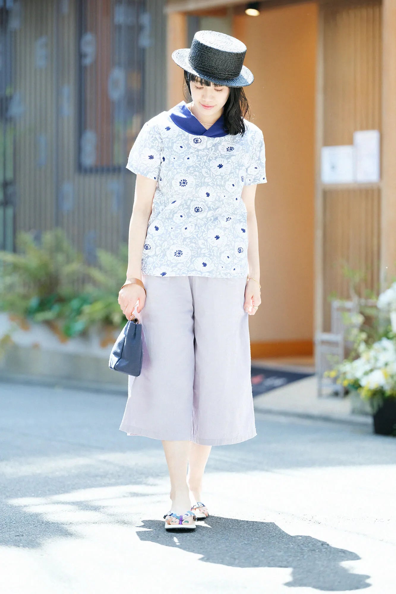 【4月21日頃発送予定】草履あさぶら 茶竹／金襴緞子（きんらんどんす） 涼（りょう）