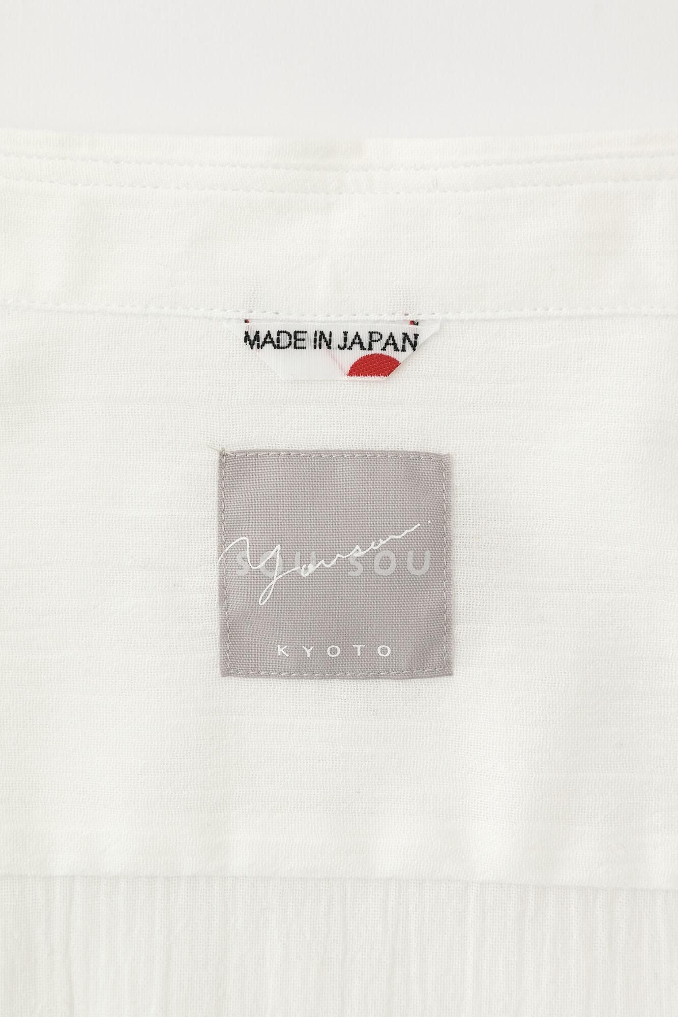 타카시마치지미 20/20 그란 튜닉셔츠/ 흰색