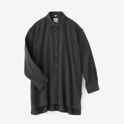 타카시마치지미 20/20 그란 튜닉셔츠/짙은 회색