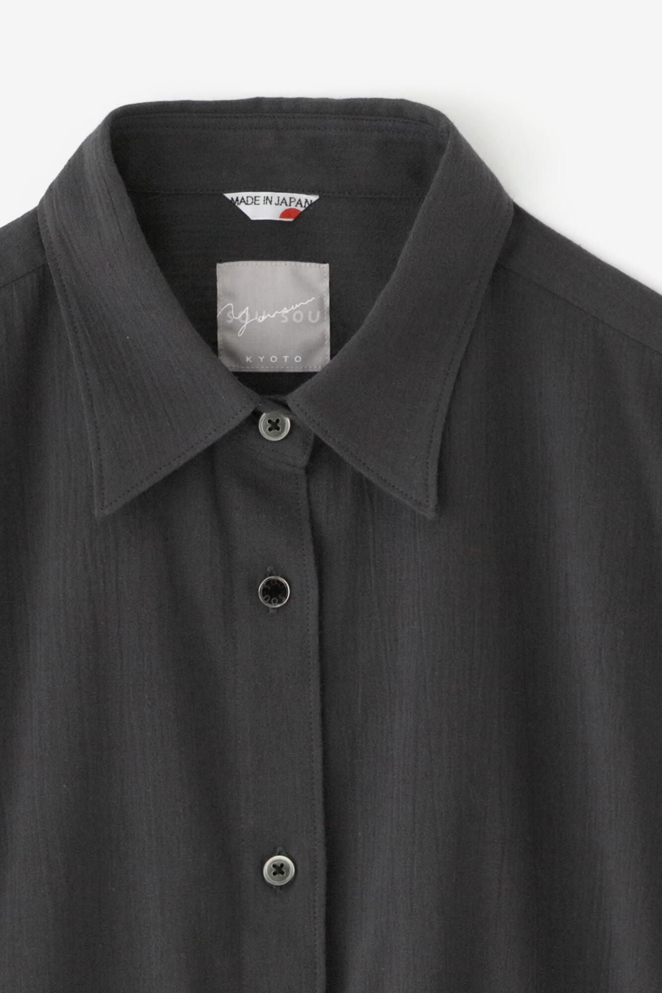 타카시마치지미 20/20 그란 튜닉셔츠/짙은 회색