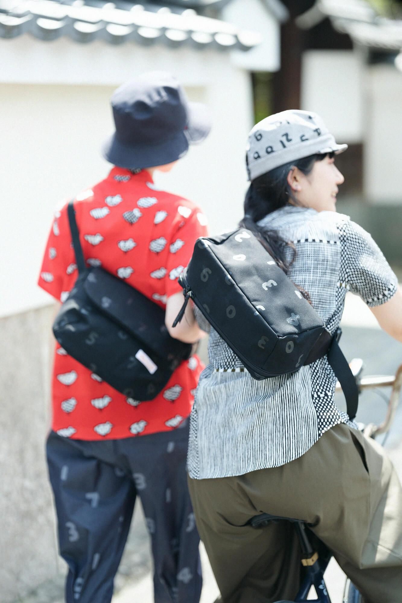 高島縮 20/20 スタンドカラー半袖シャツ／とことこ