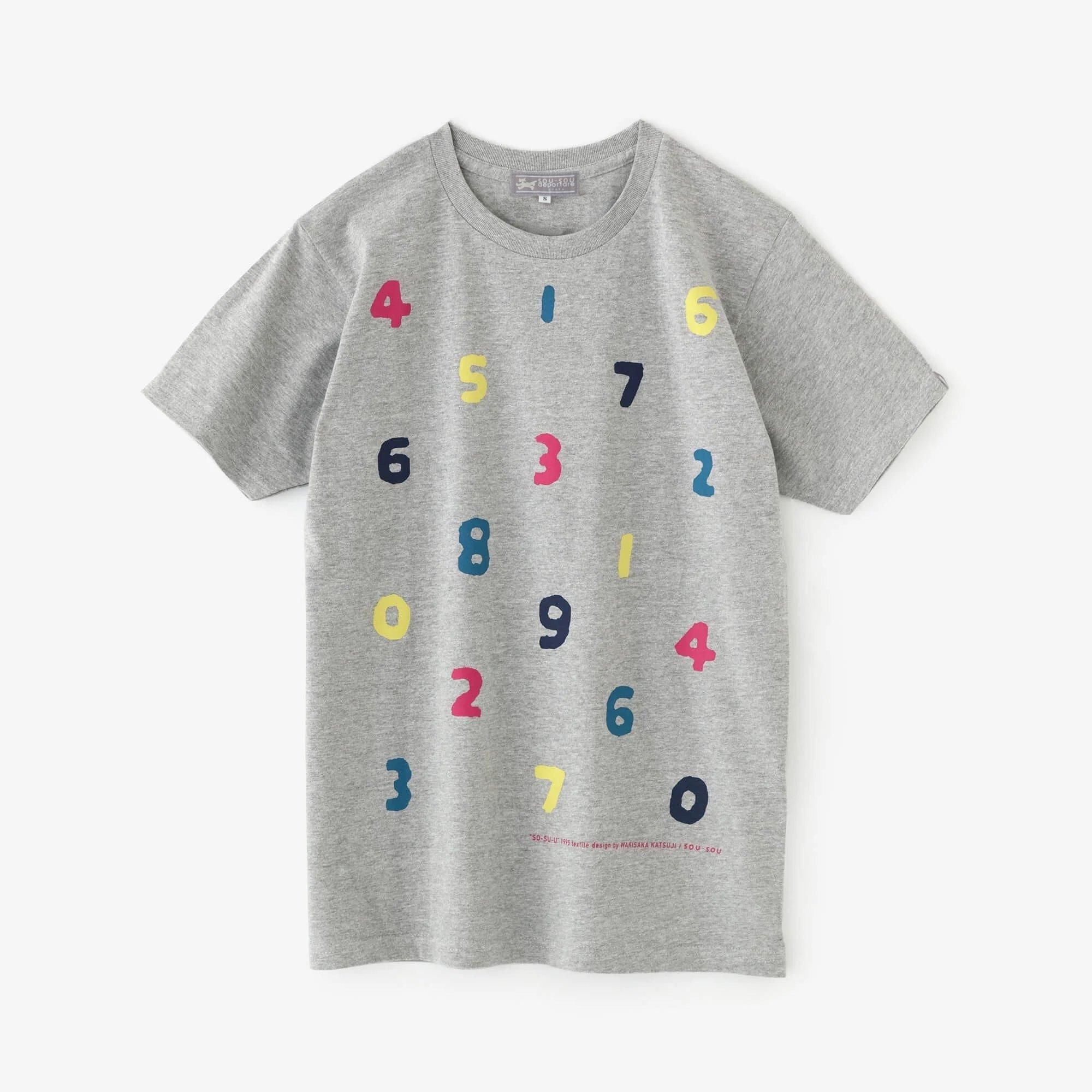 net限定】SO-SU-U 四味（よつみ） 半袖Tシャツ[5.0]／ヘザーグレー