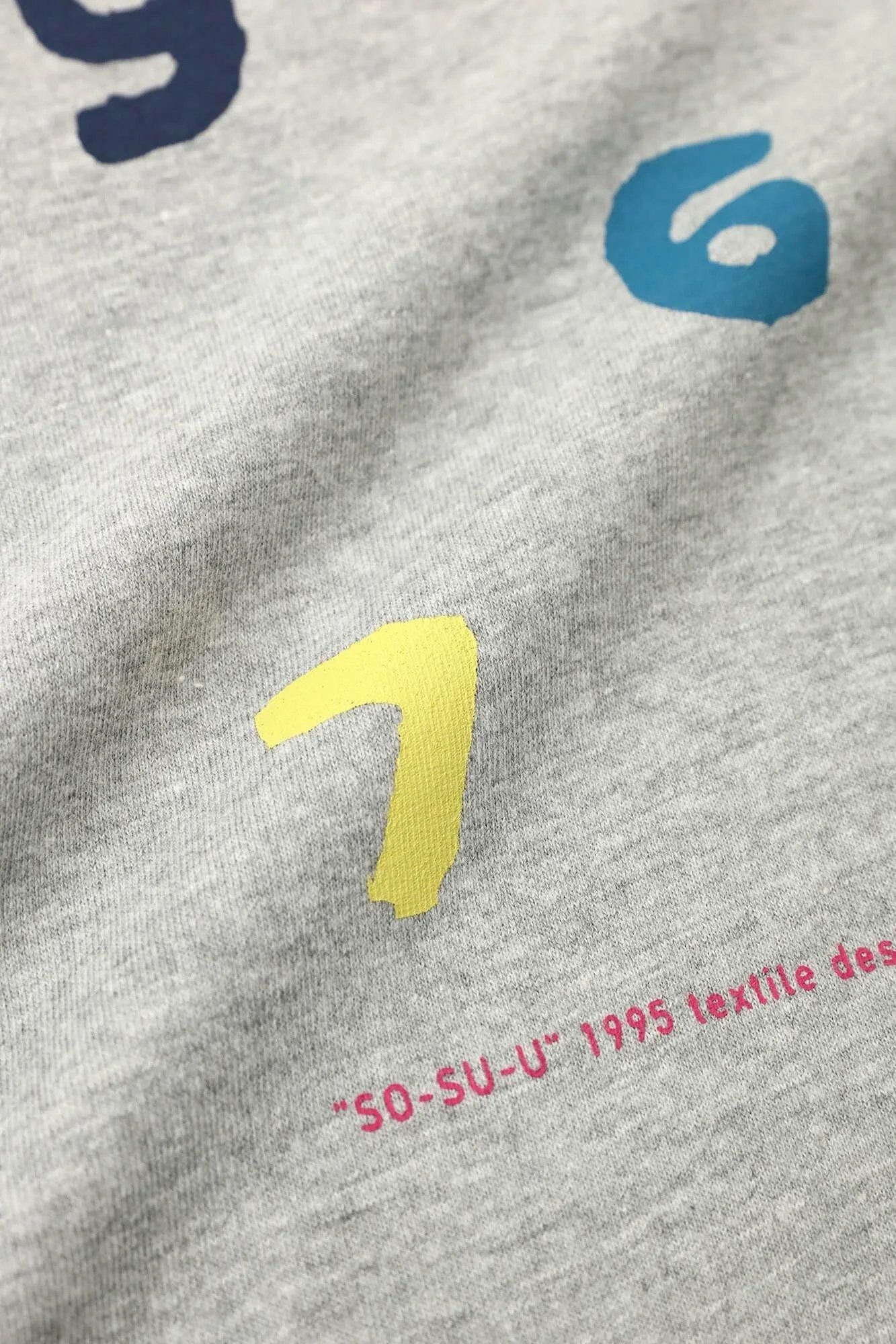 【net limited】SO-SU-U 4-color Short Sleeve T-shirt [5.0]/ Heather Grey