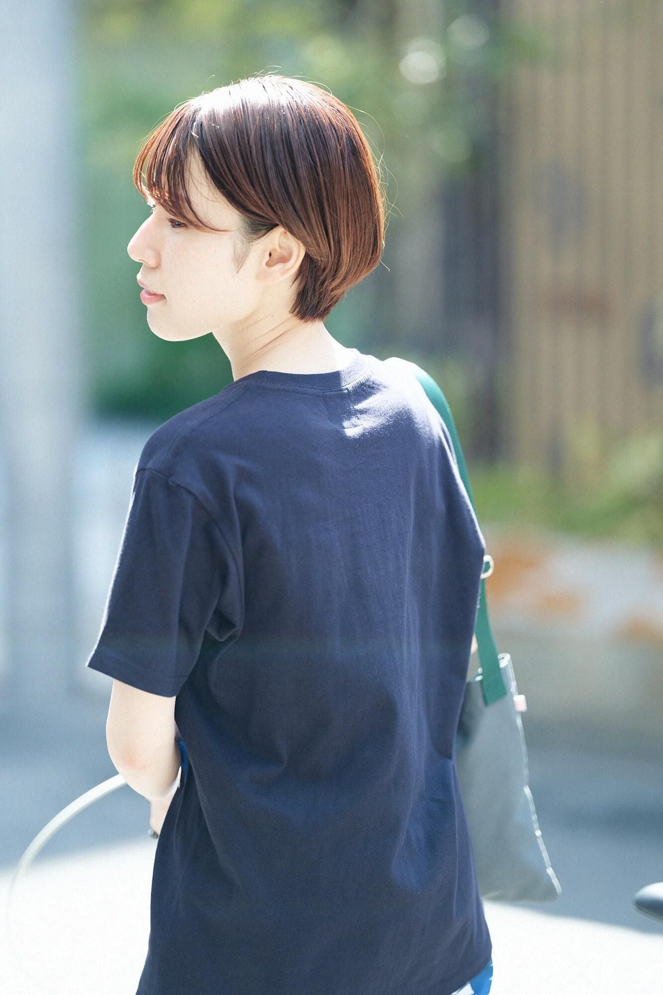 SO-SU-U T-shirt à manches courtes Yotsumi [5.0]/Marine