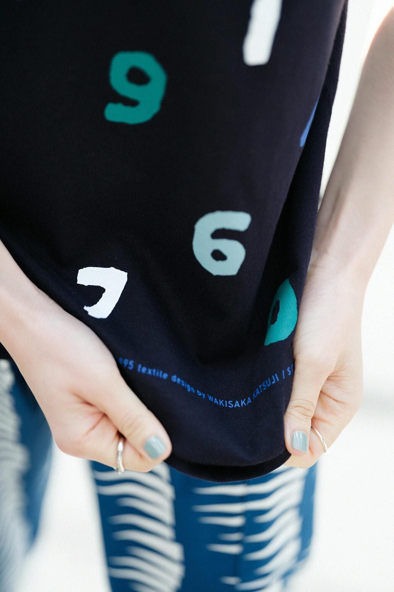 SO-SU-U T-shirt à manches courtes Yotsumi [5.0]/Marine