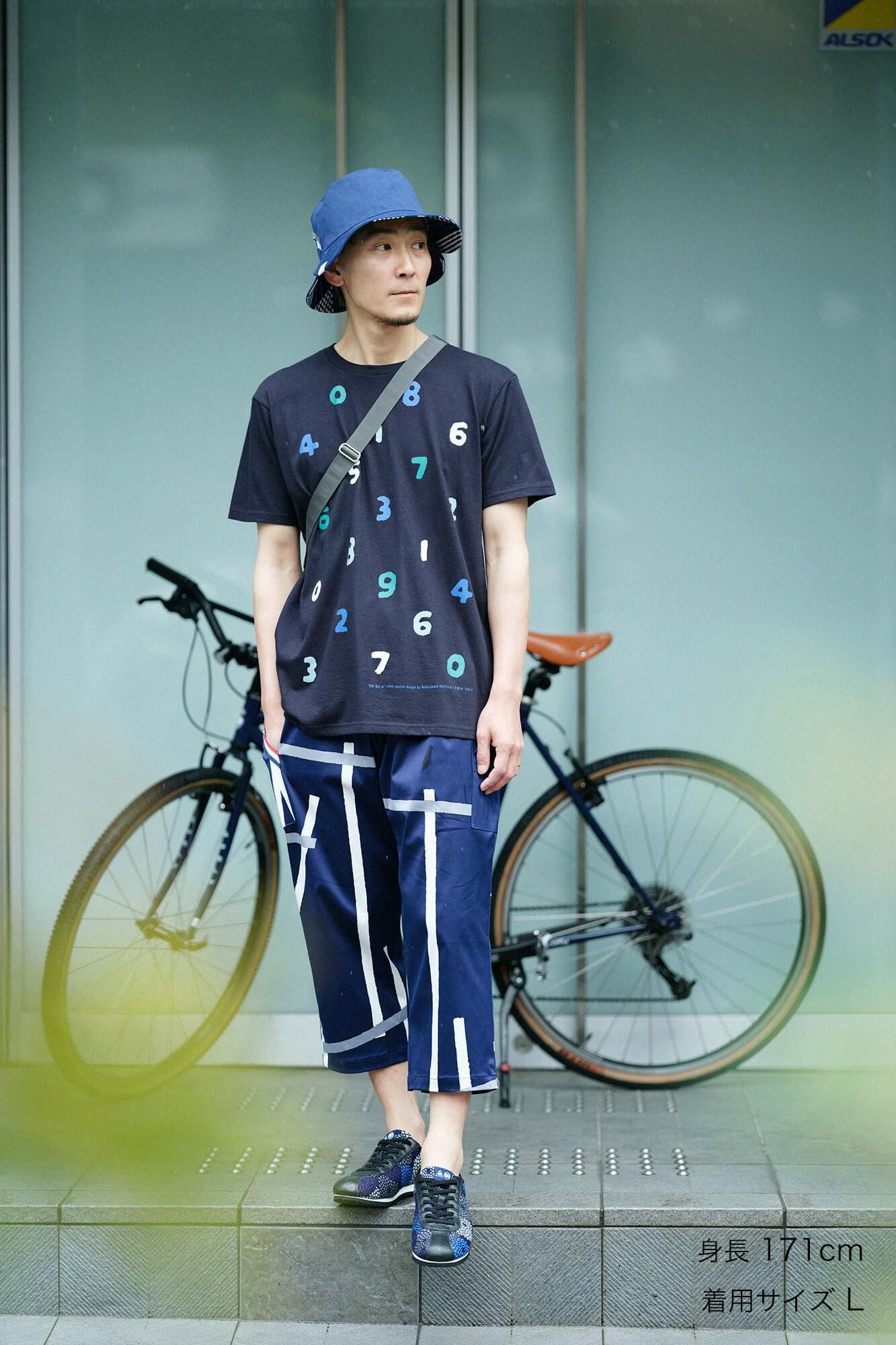 SO-SU-U T-shirt à manches courtes Yotsumi [5.0]/Marine