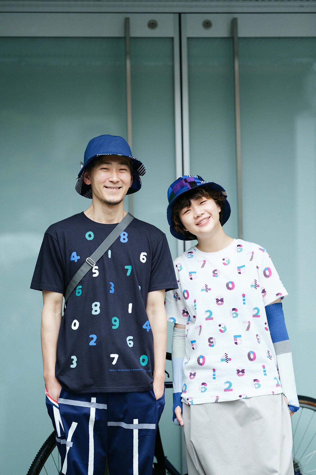 SO-SU-U T-shirt à manches courtes Yotsumi [5.0]/Marine