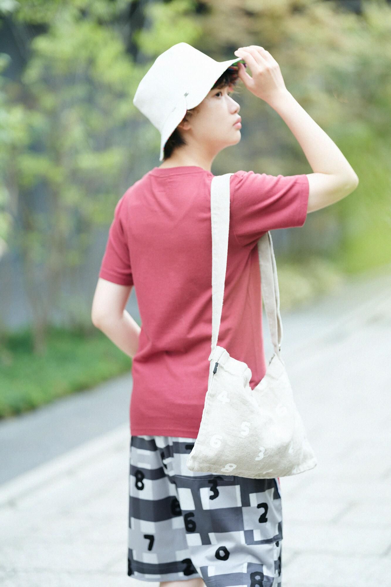 SO-SU-U十數四色短袖T-shirt【5.0】/酒紅色