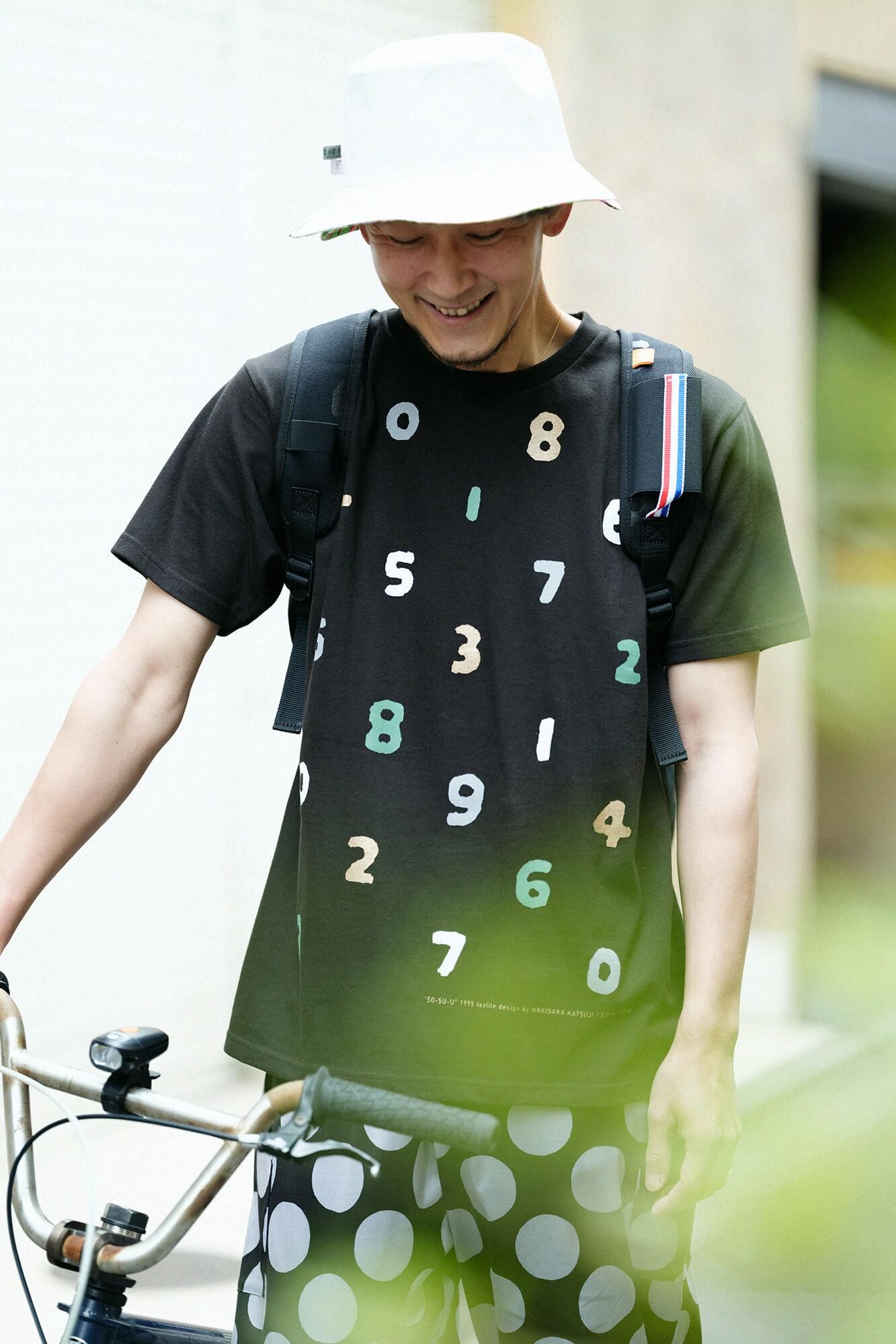 SO-SU-U十數四色短袖T-shirt [5.0]/黑色