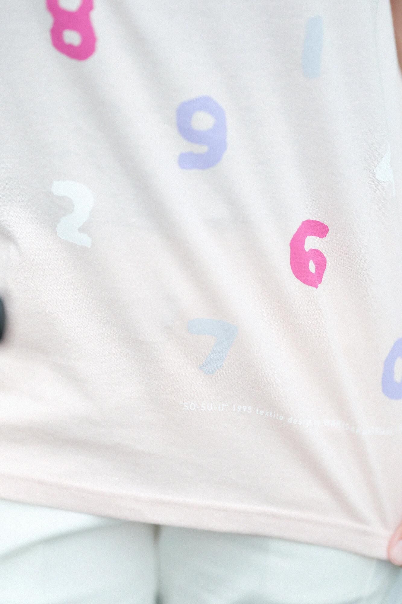 SO-SU-U十數四色短袖T-shirt【5.0】/淺粉色