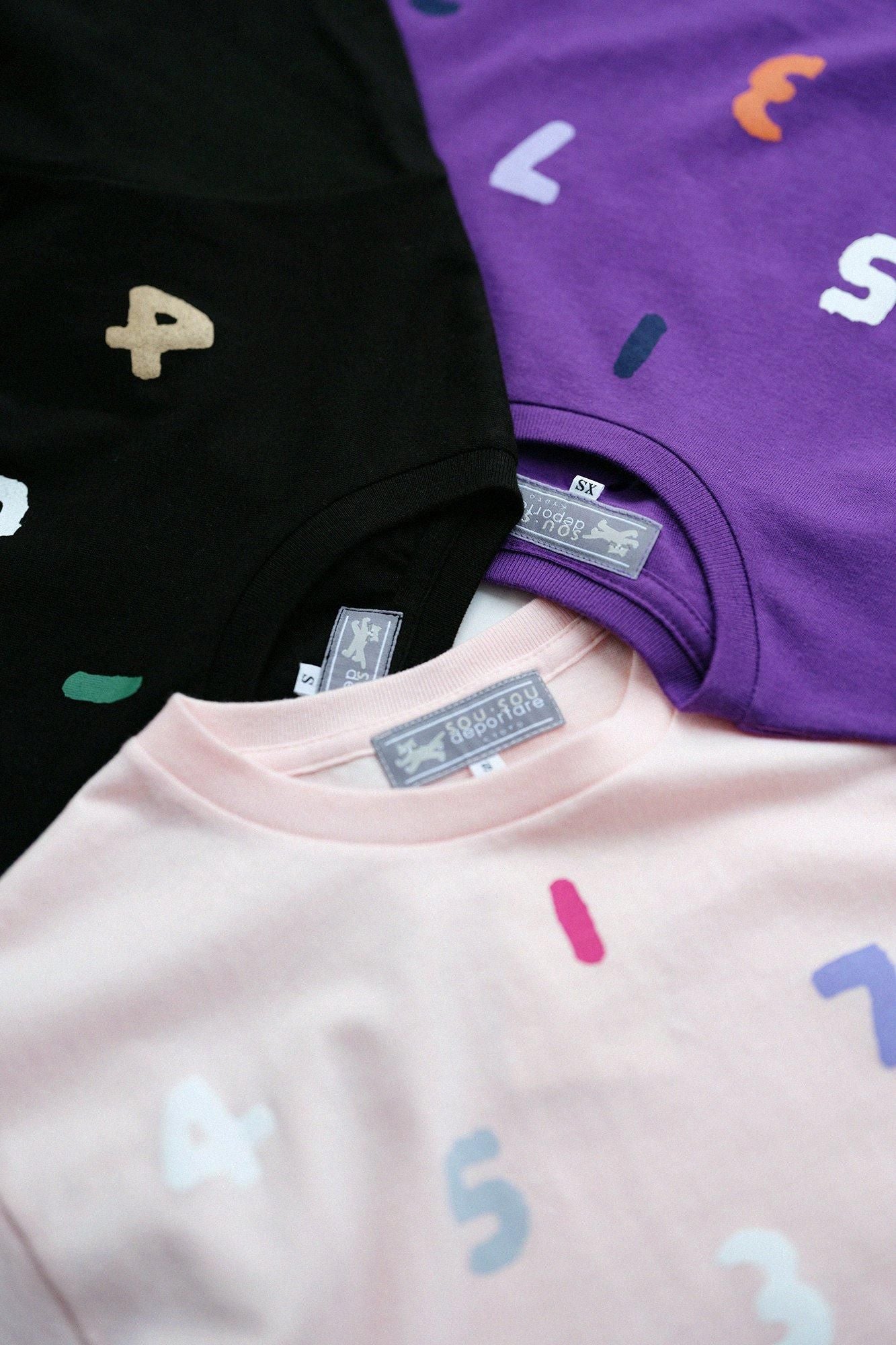 SO-SU-U十數四色短袖T-shirt【5.0】/淺粉色