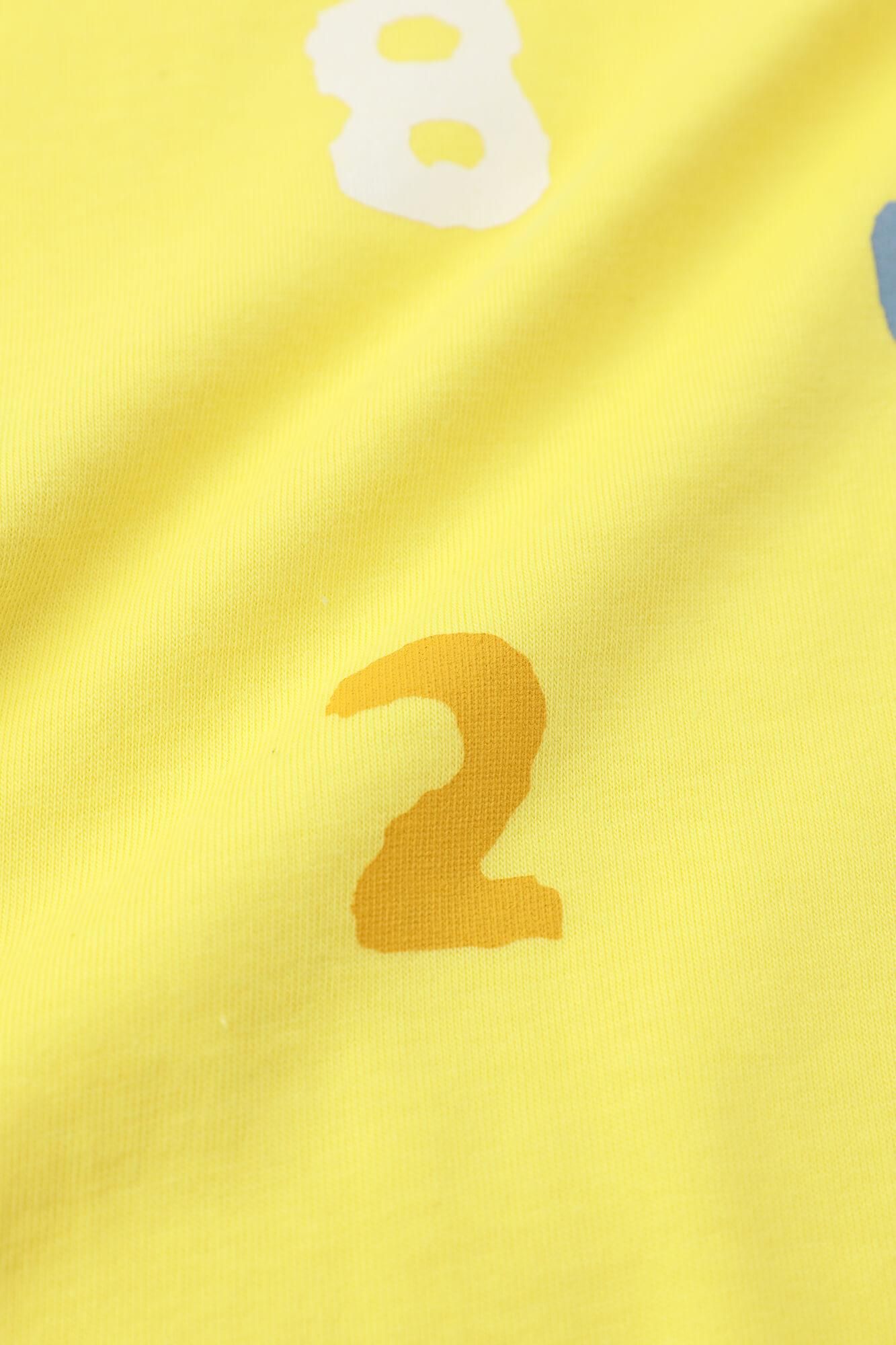 SO-SU-U 4-color Short Sleeve T-shirt [5.0] / Yellow