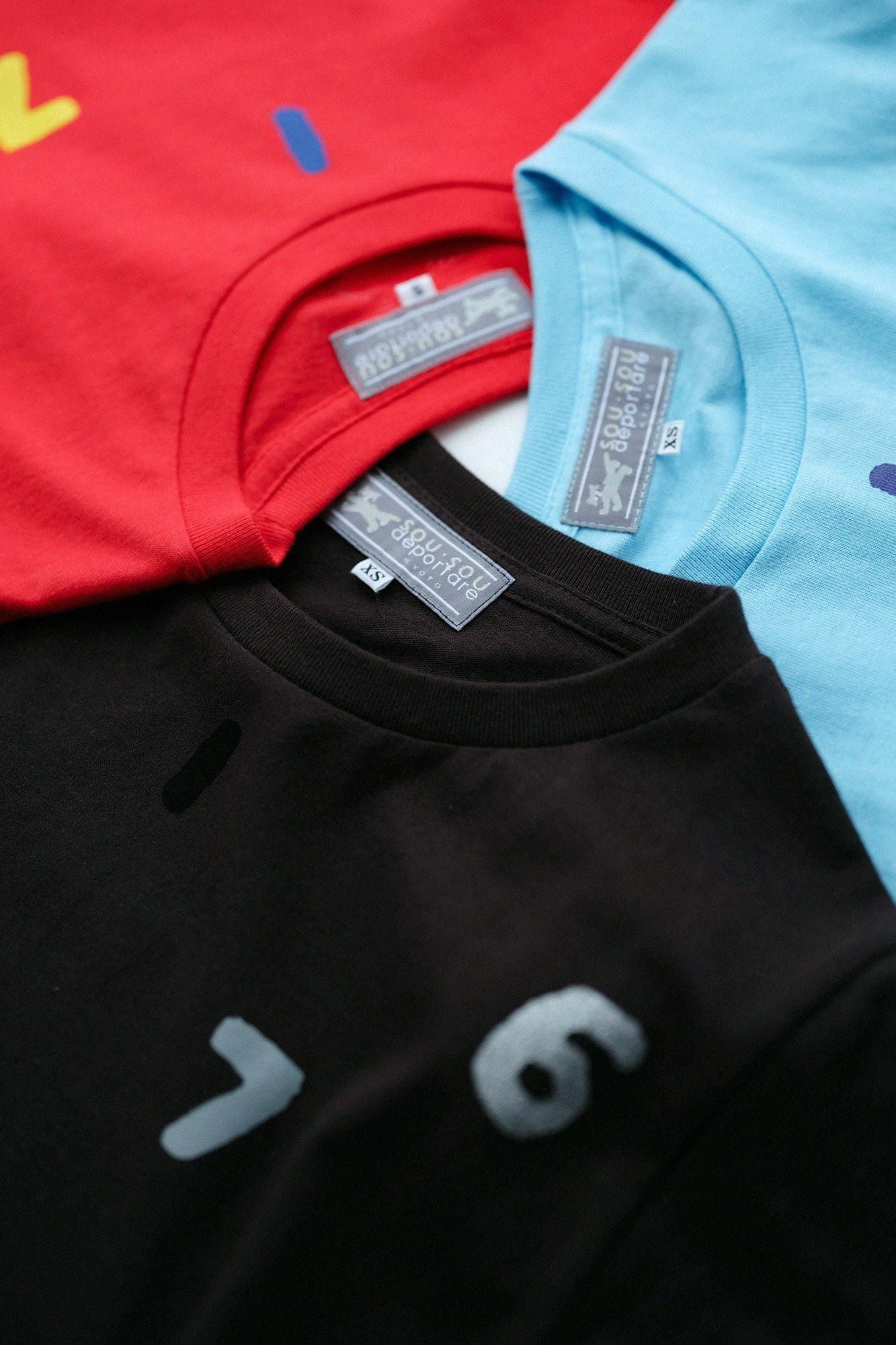 SO-SU-U十數四色短袖T-shirt [5.0]／RED