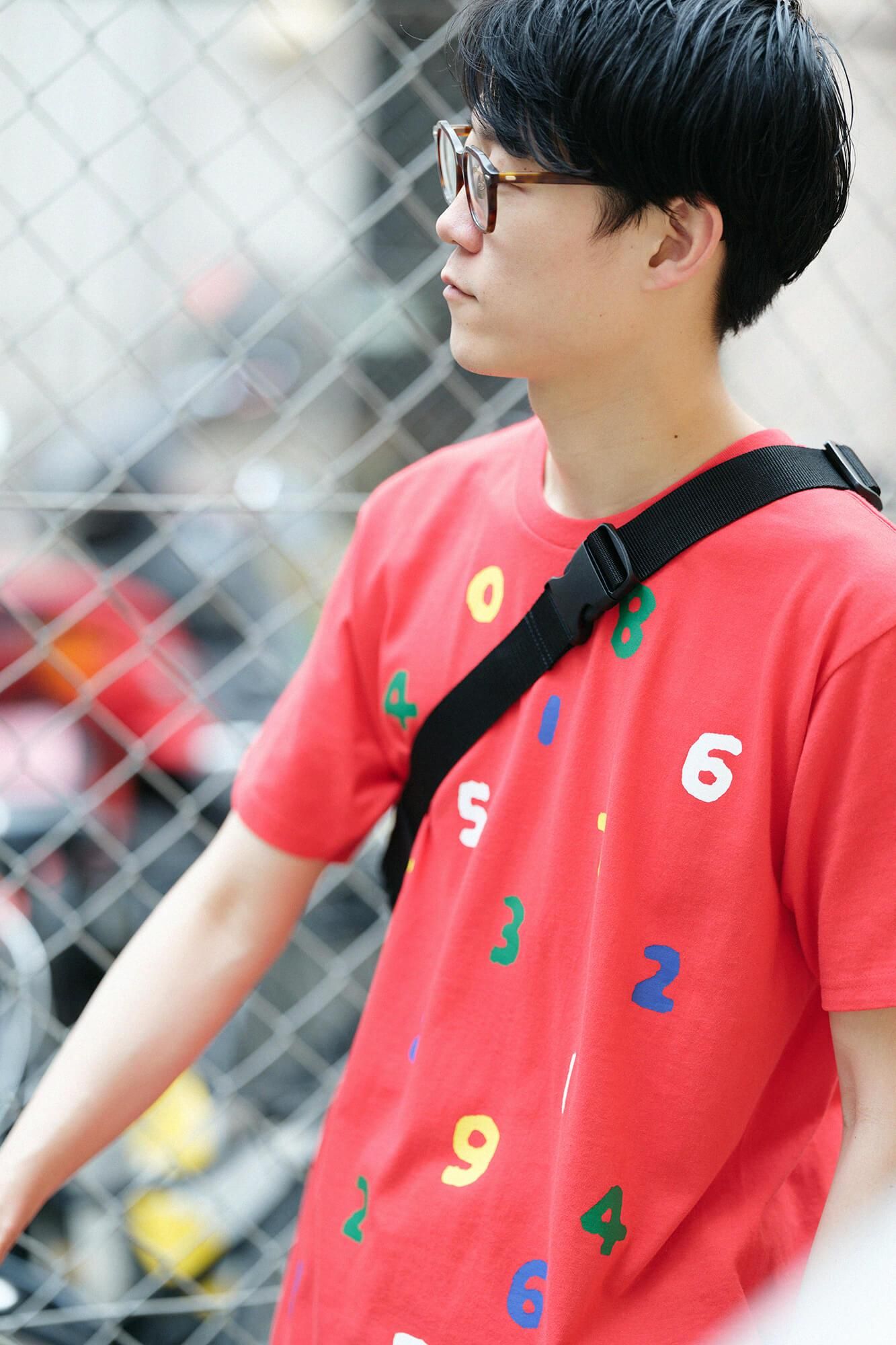 SO-SU-U十數四色短袖T-shirt [5.0]／RED