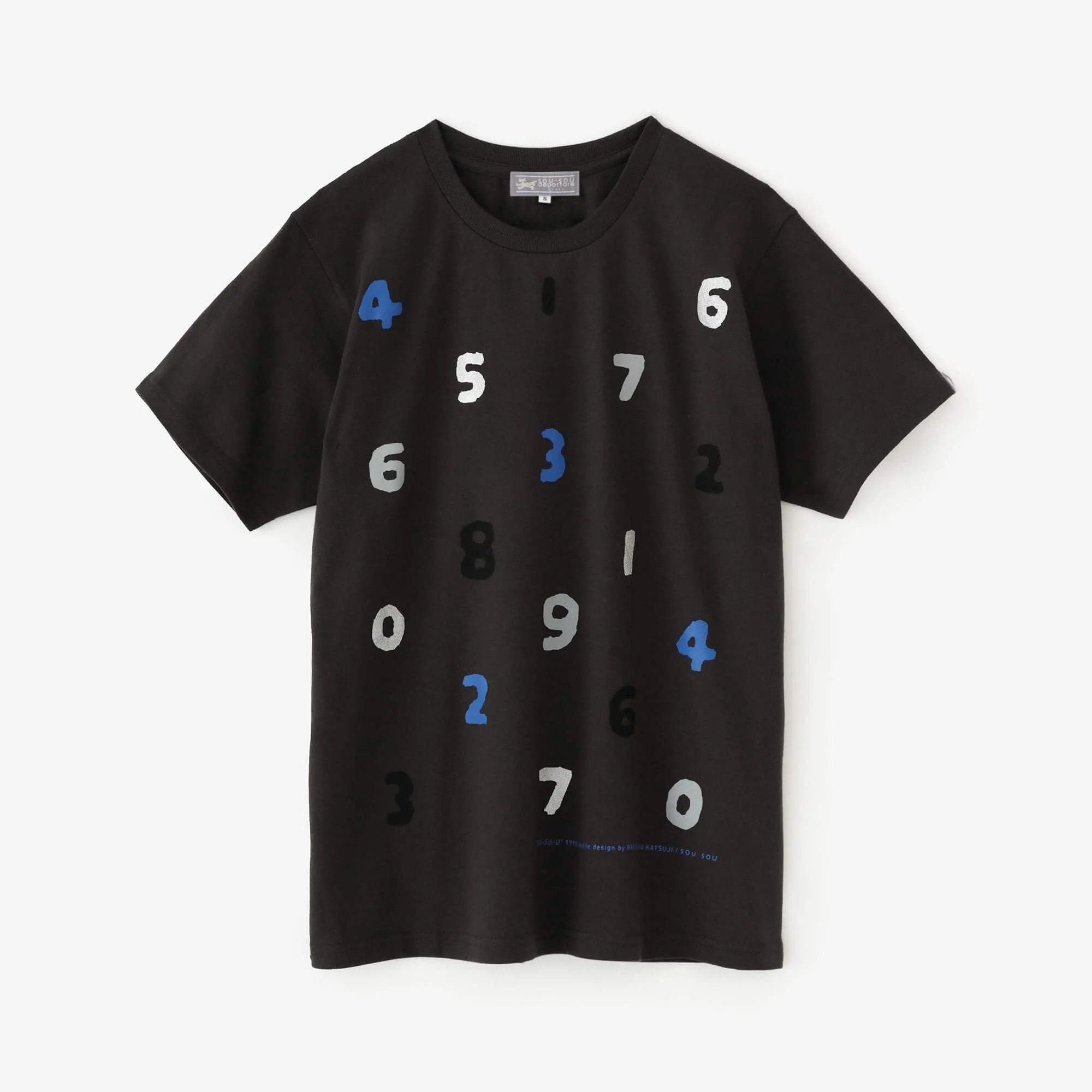 SO-SU-U 半袖Tシャツ[5.0]／ブラック