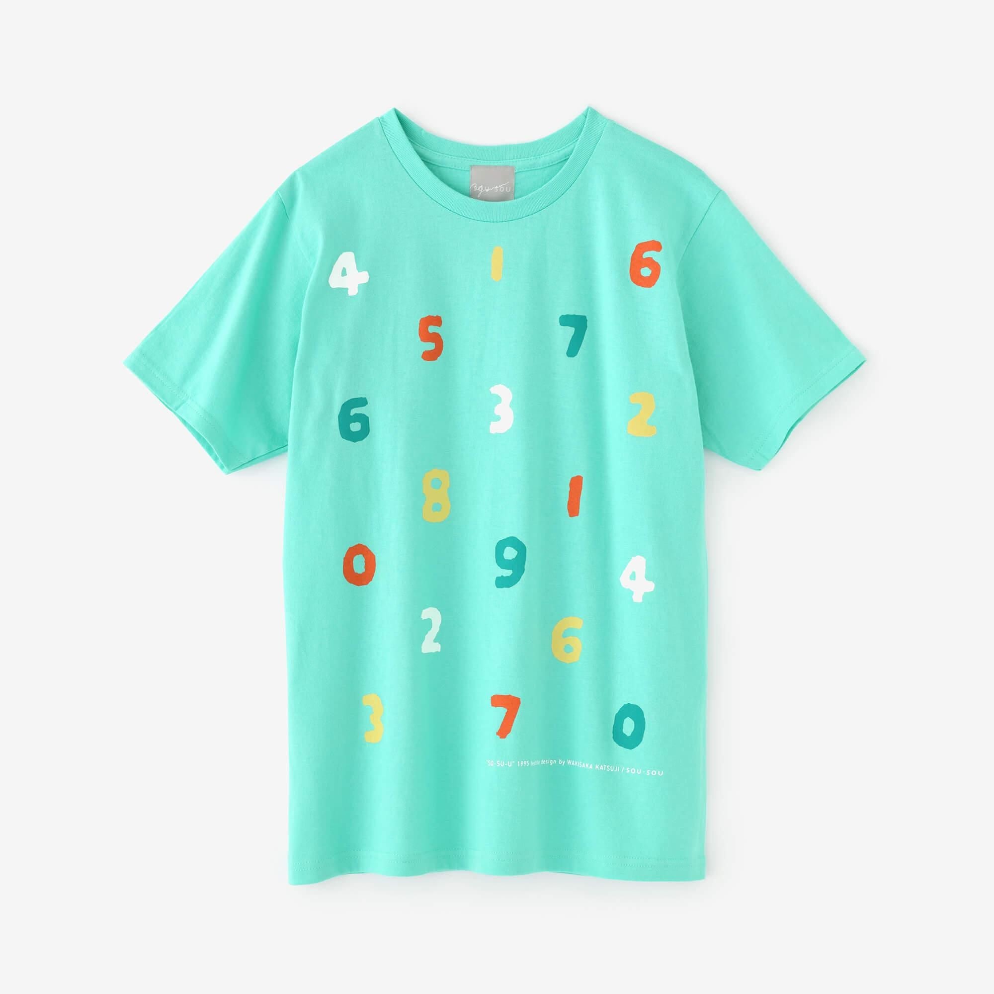 SO-SU-U 4-color Short Sleeve T-shirt [5.0] / Mint Green