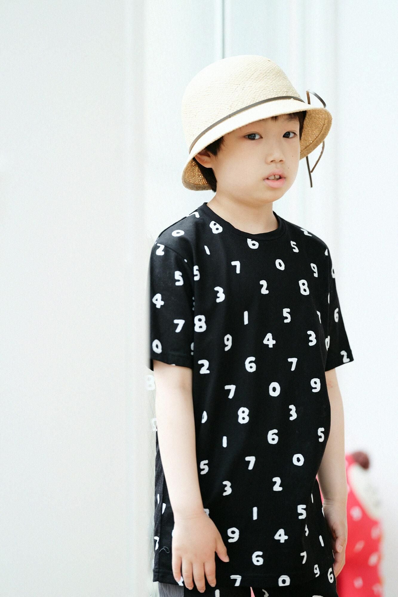 ●短袖T-shirt／SO-SU-U 十數 黑色