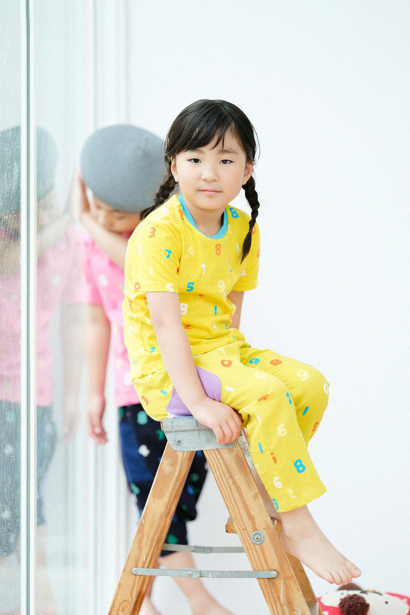 短袖T-shirt／SO-SU-U十數 四色 黃色